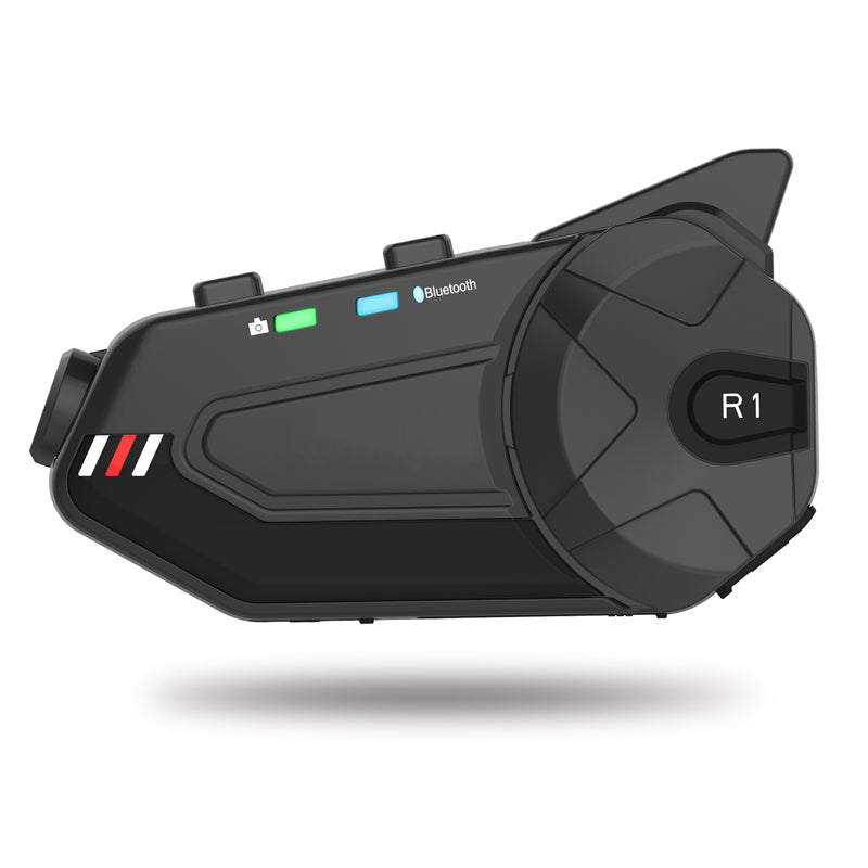 Kit of 6pcs 6-way Bluetooth intercom headset with 1080p camera