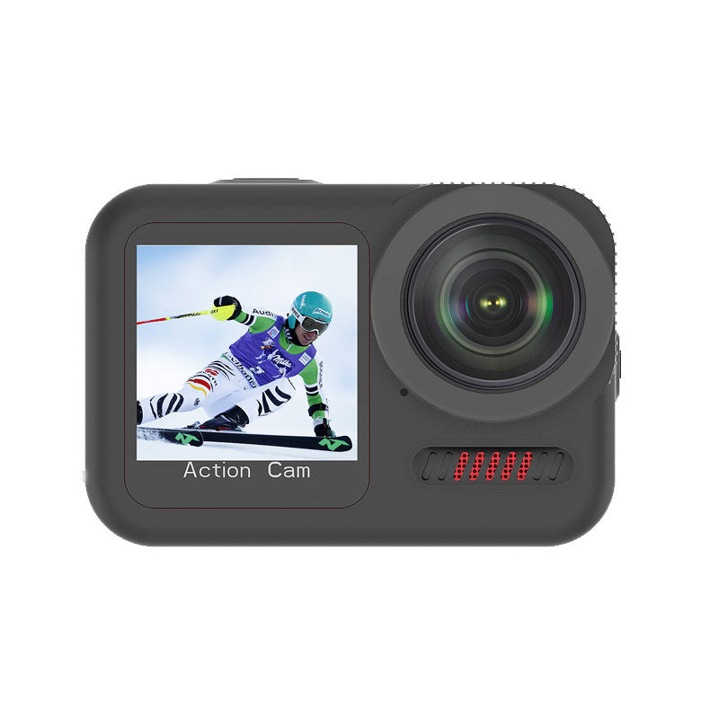 Dual screen 4K@60fps 20 Sec. pre-recording waterproof action camera with Sony lens