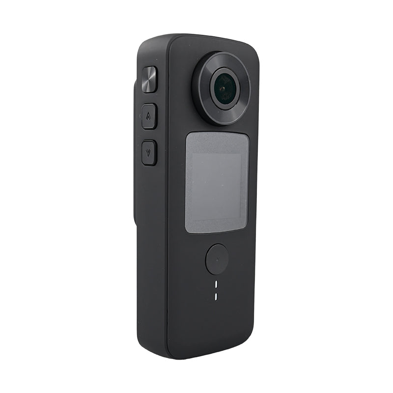 Most cost-effective handheld 4K@30fps wifi action camera with dual display and 1800mA battery