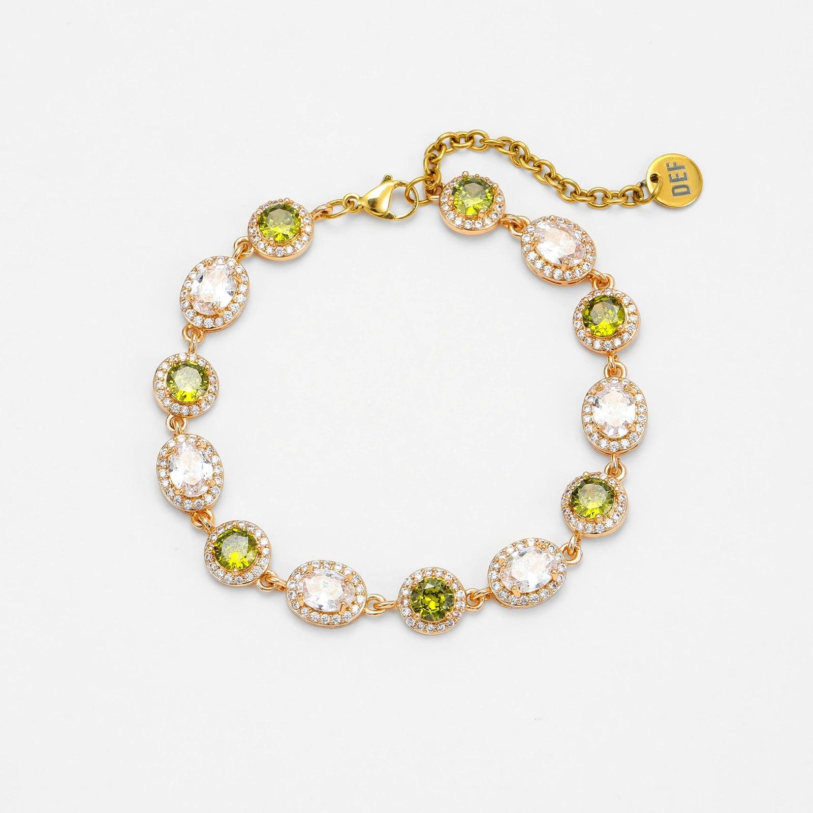 WATER LILLIES MULTI GEMS BRACELET