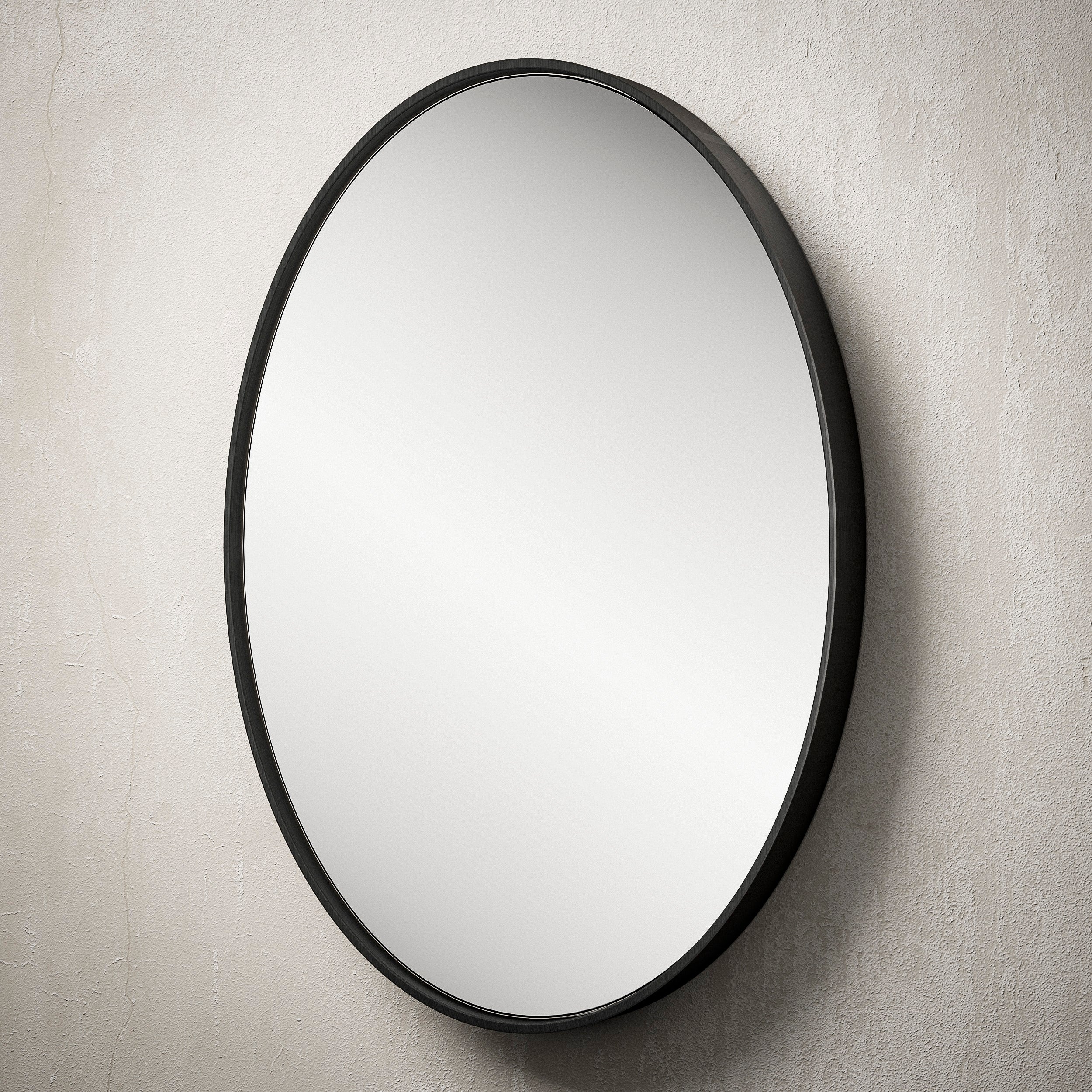 TETOTE Oval Bathroom Mirror Wall Mirror