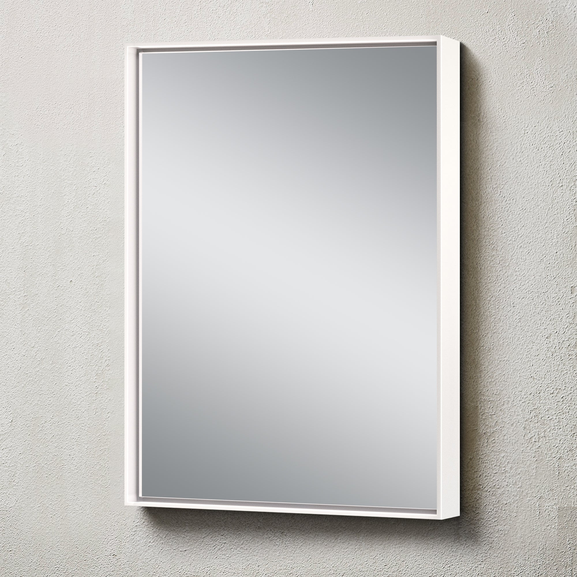 TETOTE Square Square Corner Bathroom Mirror