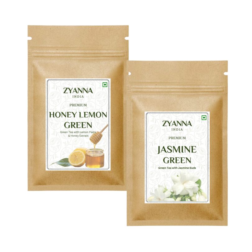 Honey Lemon Green Tea & Jasmine Green Tea