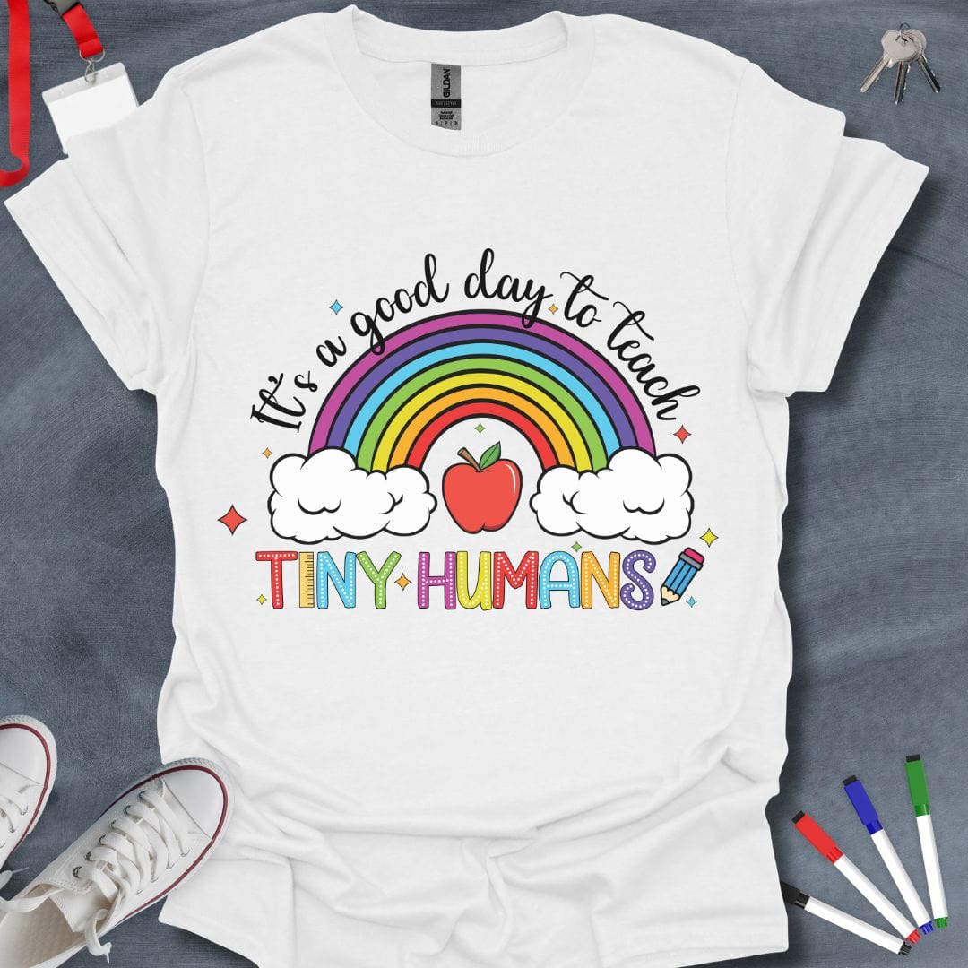 Tiny Humans Rainbow T-Shirt