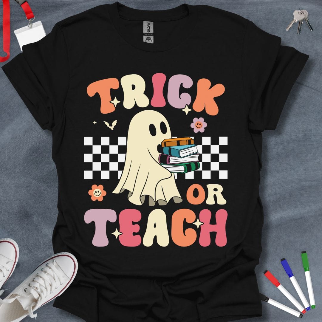 Trick or Teach Halloween T-Shirt