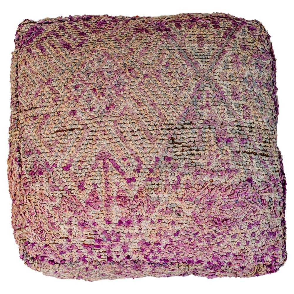 The Edge Of The Sea Berber Pillow 28"x28" (Wool)