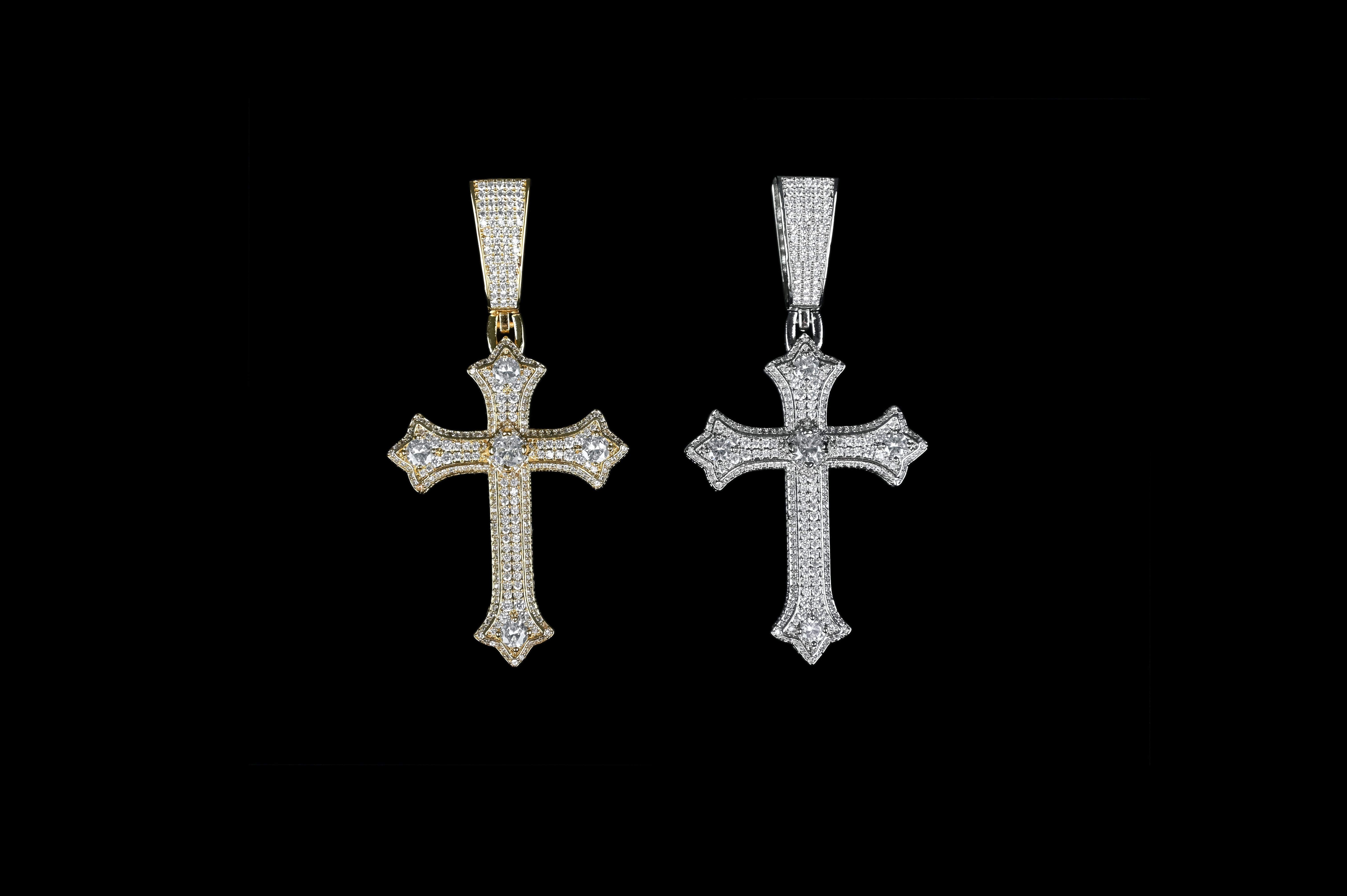 MA Cross Pendant