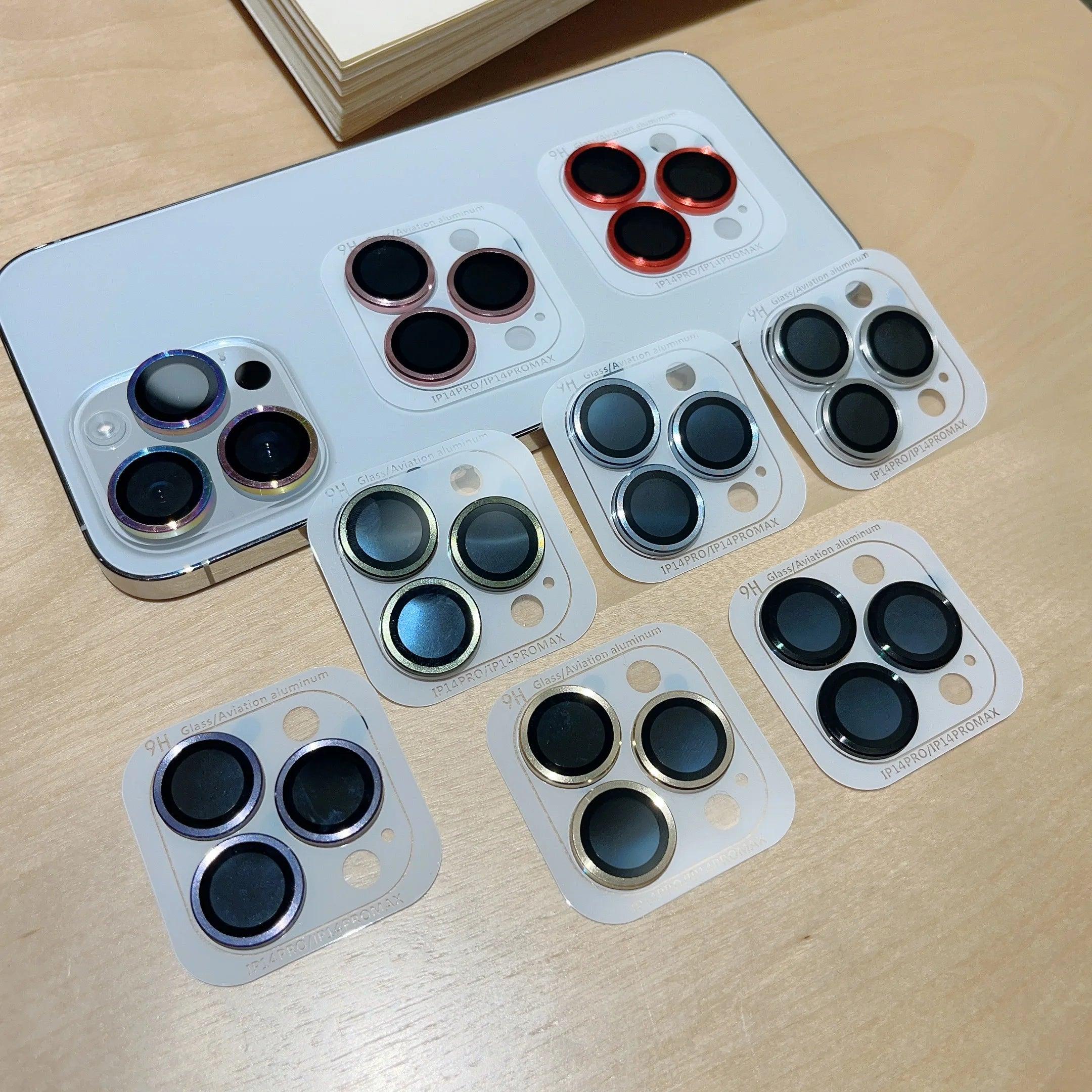 CrystalGuard Lens Shield: Premium Full Coverage for iPhone 12-15 Pro Max