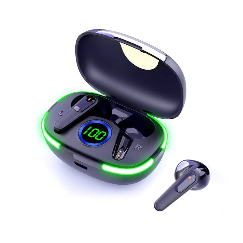 TWS Pro 80 Bluetooth Earphones with LED Wireless Earbuds