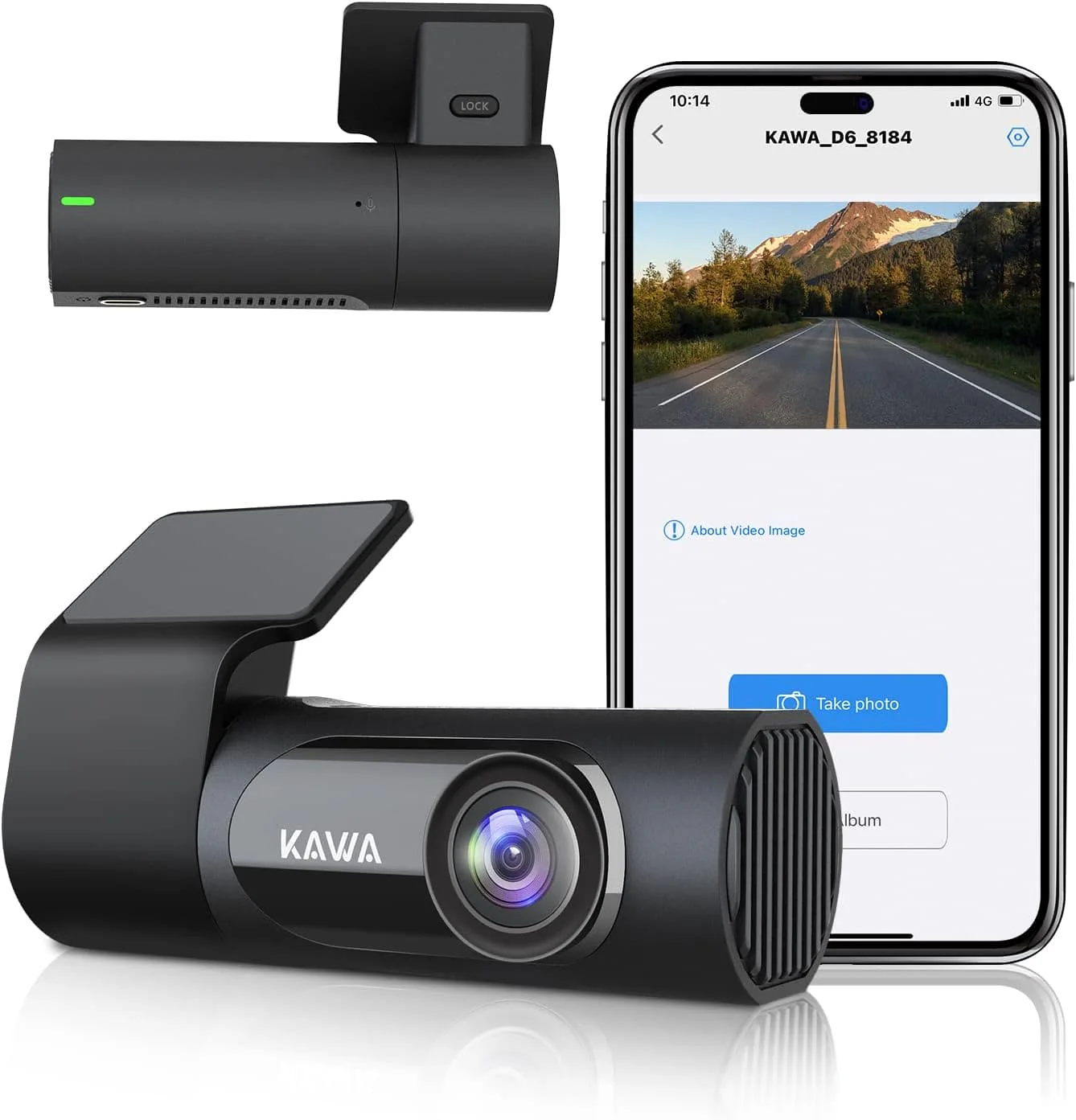 KAWA Car DVR D6 Dash Cam