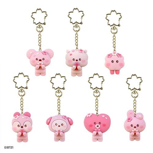 BT21 Figure Keyring [Cherry Blossom]