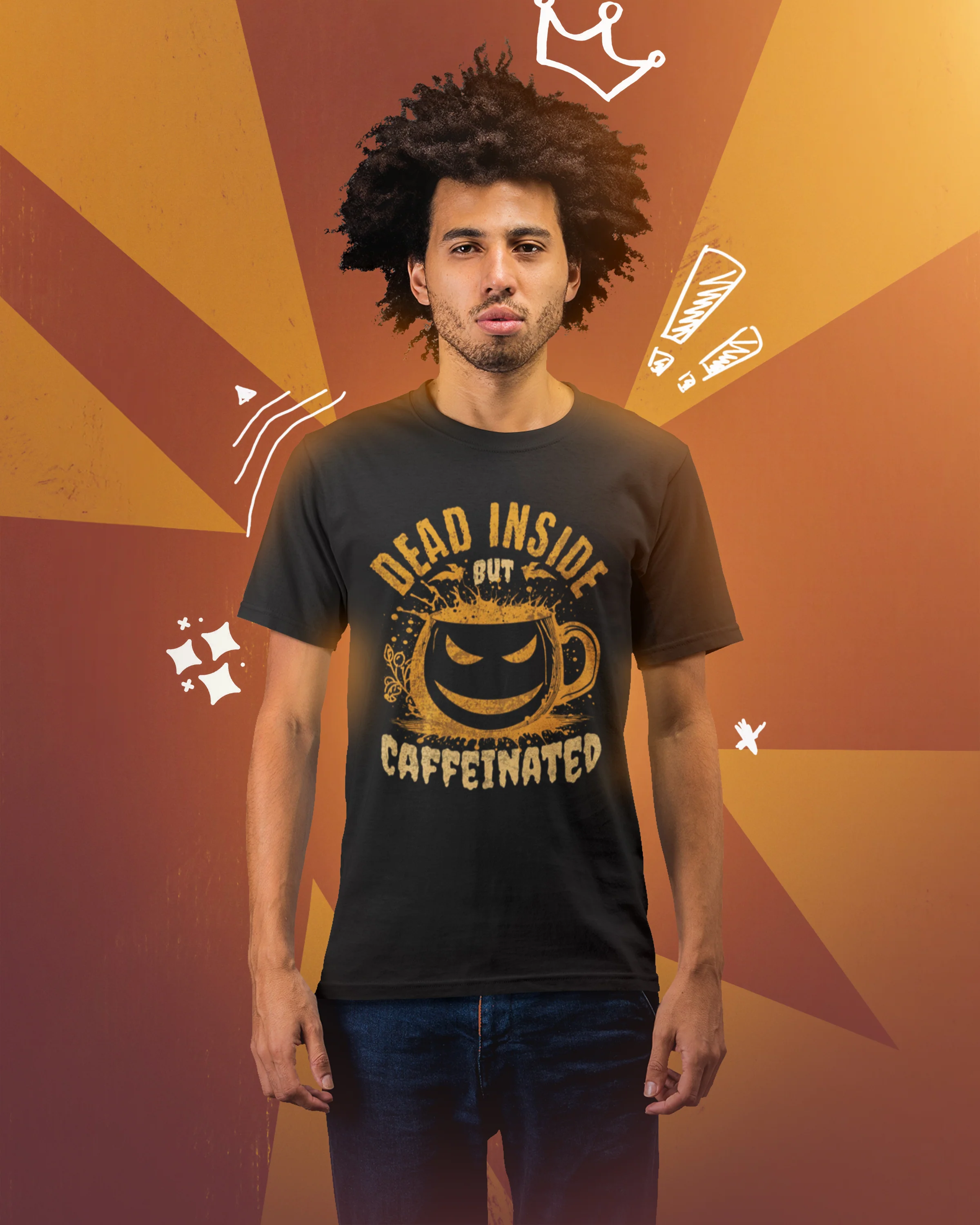 Caffeinated Classic T-Shirt