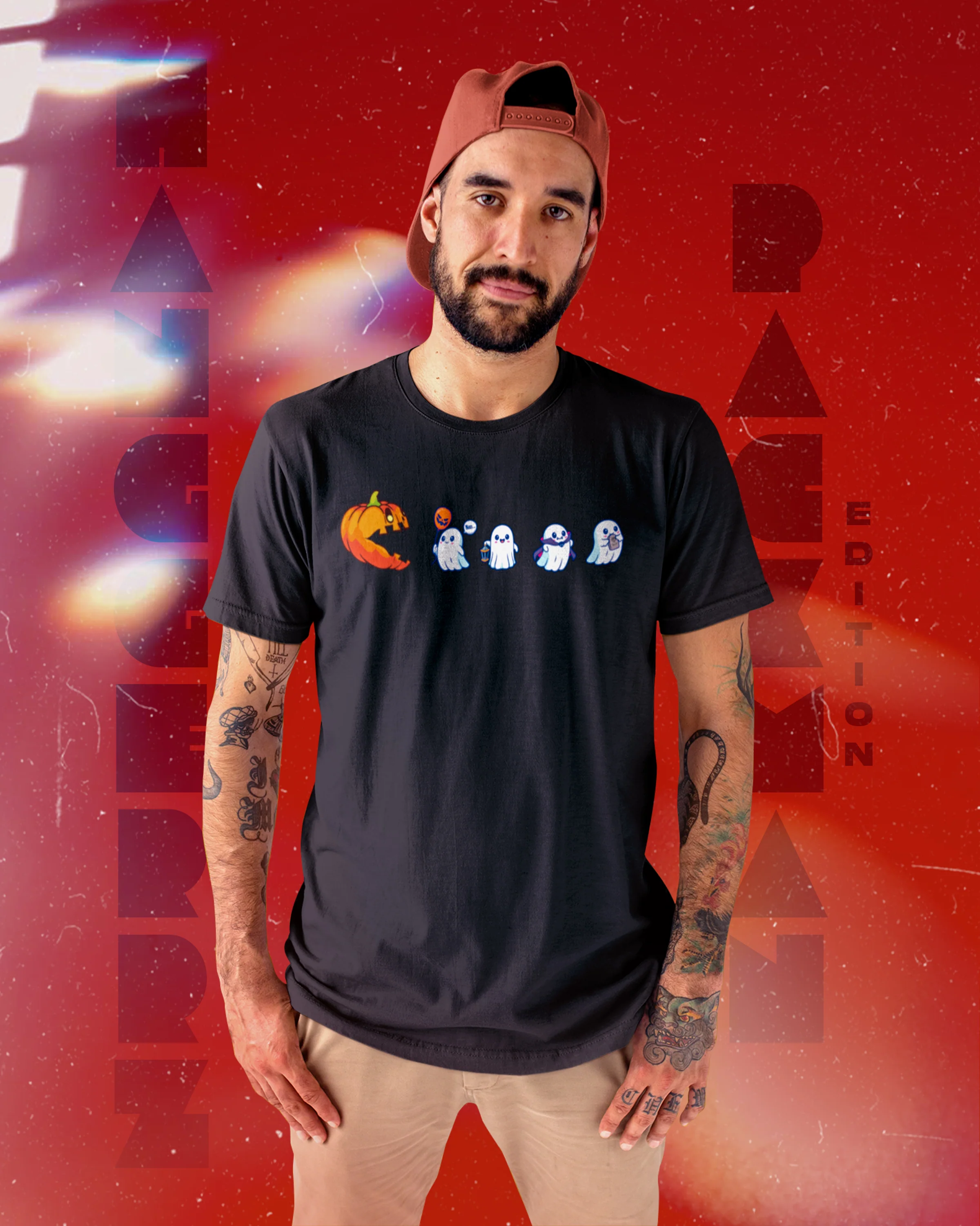 Pumpkin Pacman Classic T-Shirt