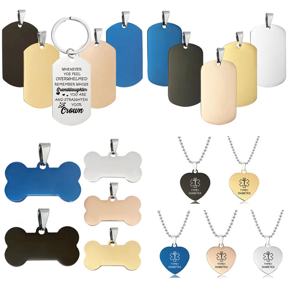 Engraved Dog Tags