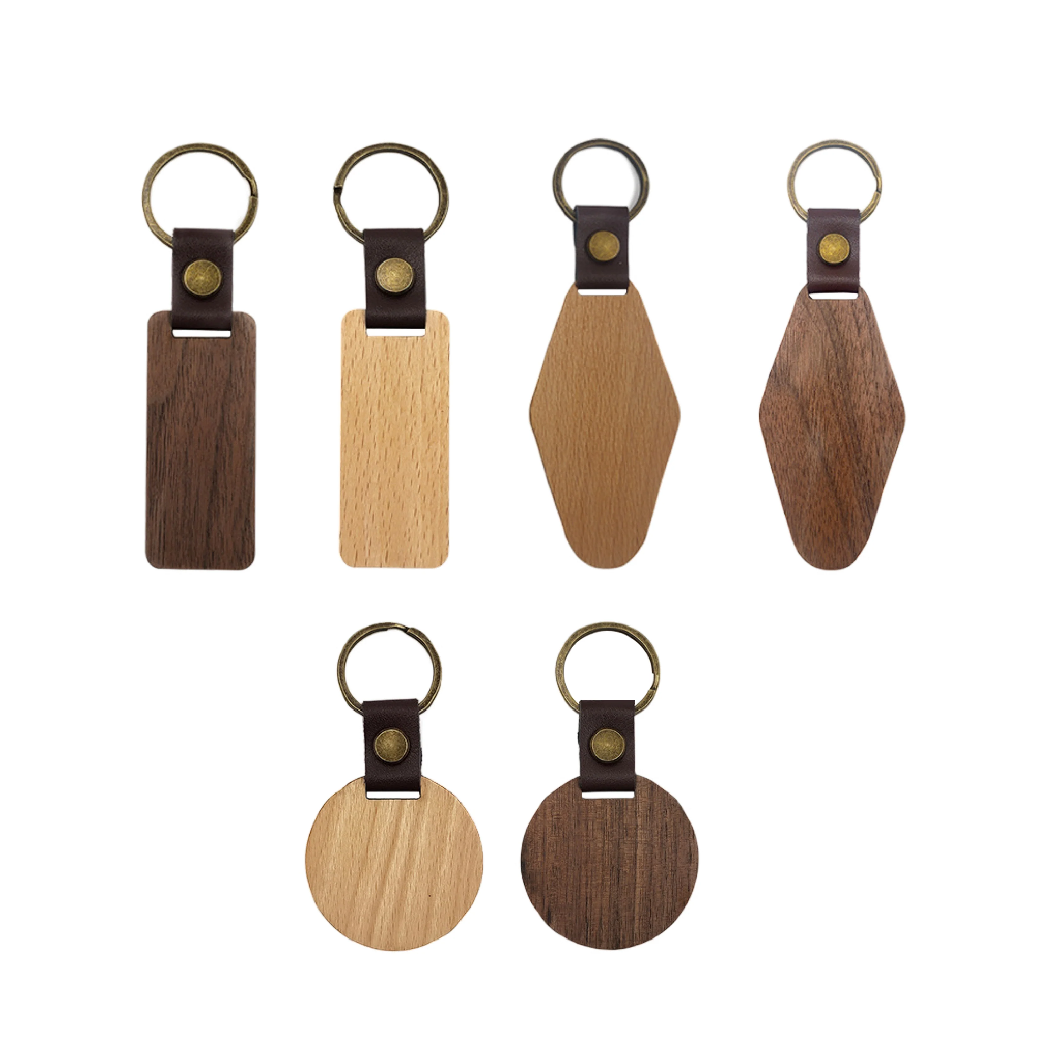 DIY Wood Keychain