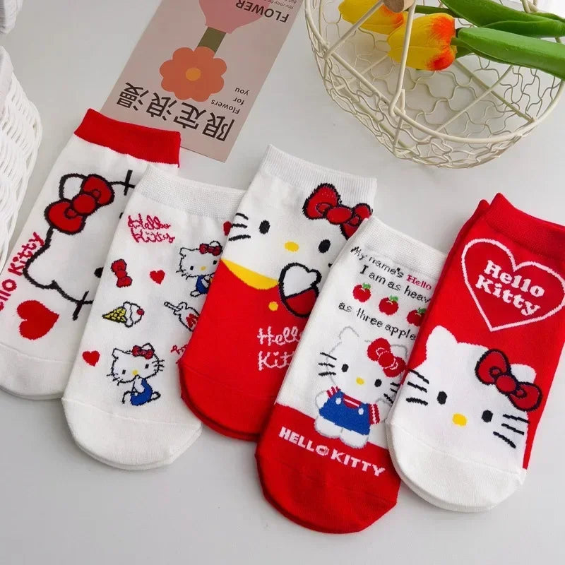 Hello Kitty Women Socks for Kids Girls