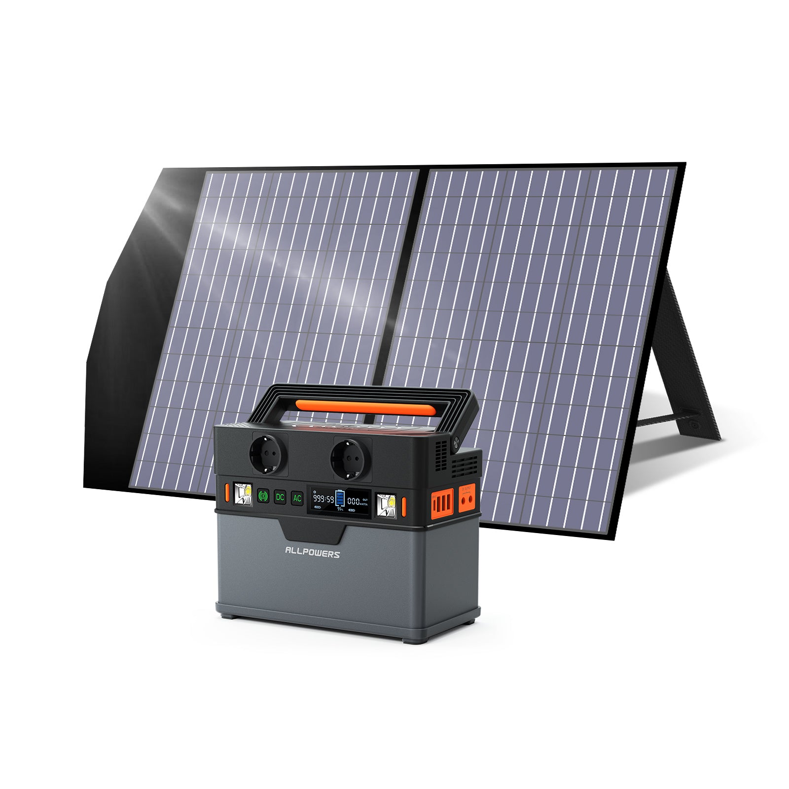 ALLPOWERS Solargenerator-Kit 300W (S300 + SP027 100W SolarPanel)