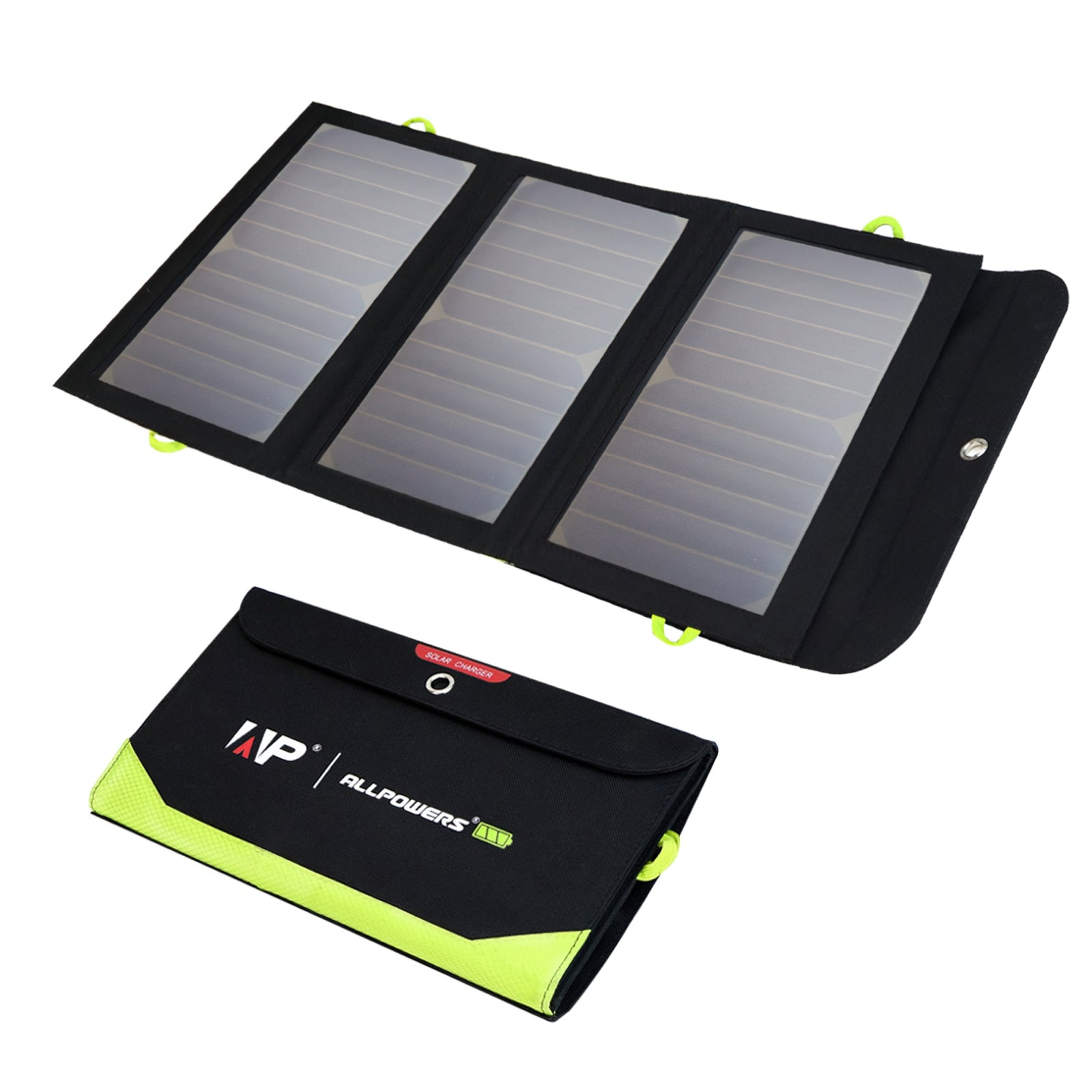 ALLPOWERS 5V 21W Solarpanel eingebaute 10000mAh Batterie SP002