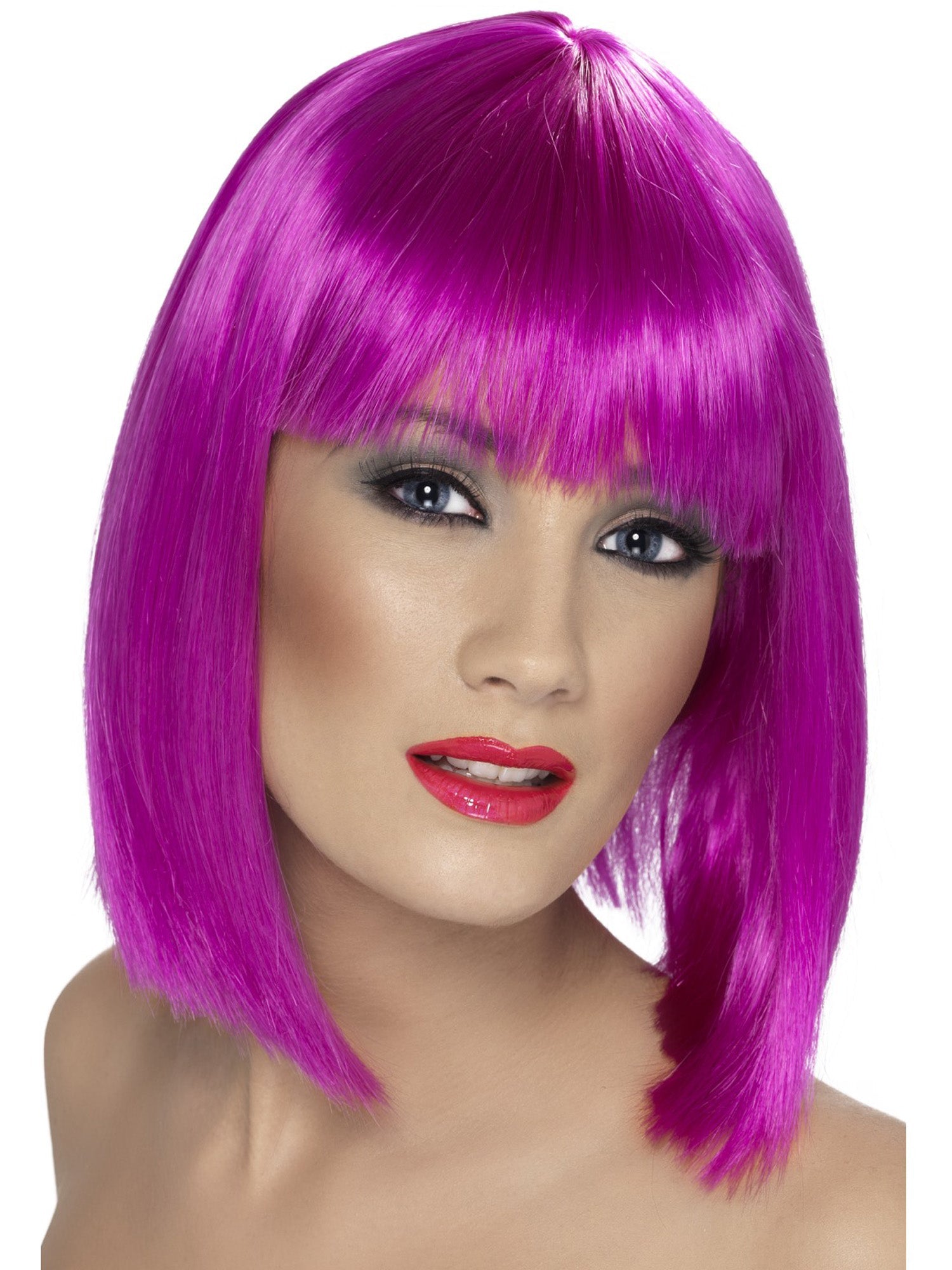 Glam Wig Neon Purple