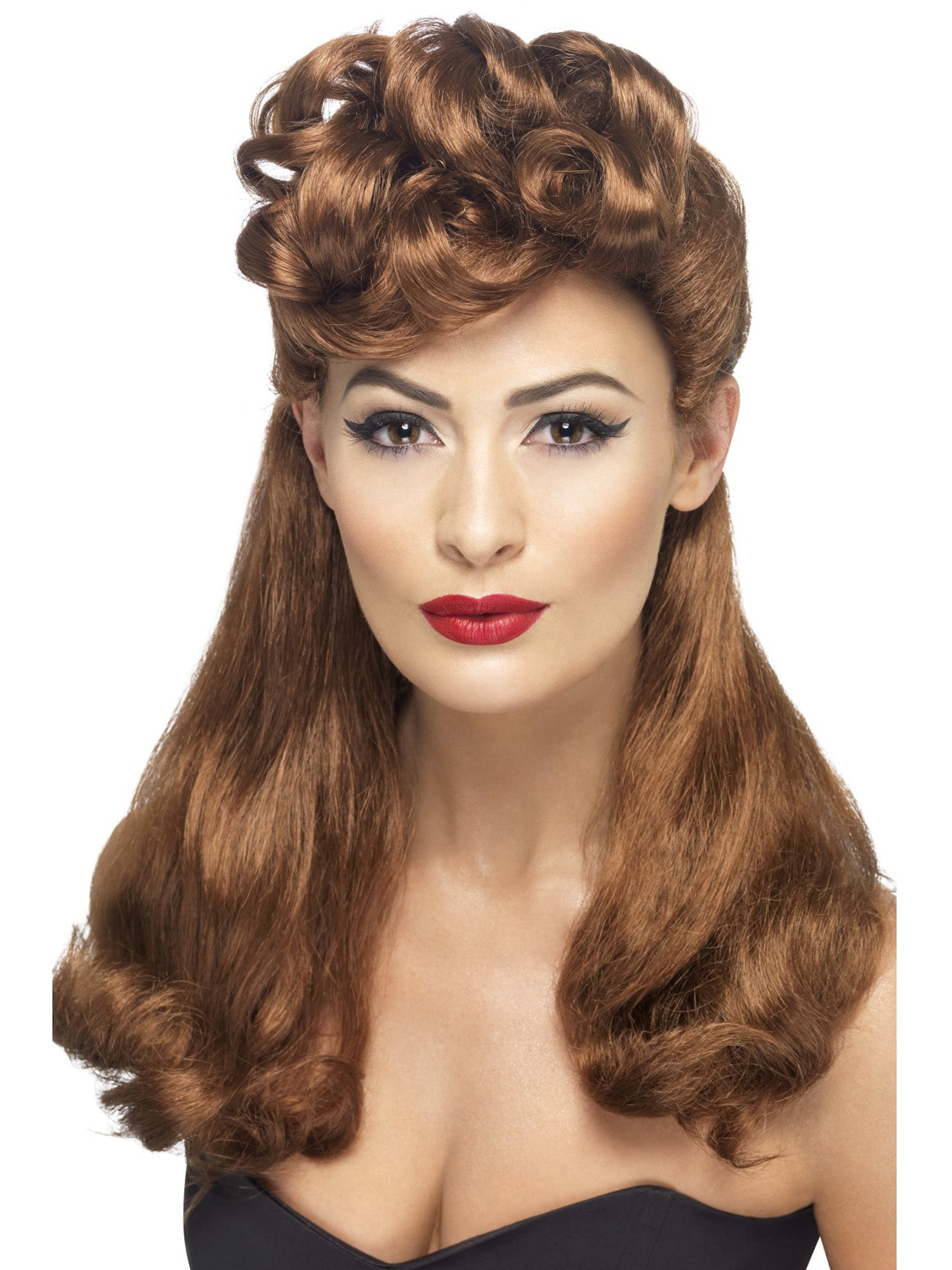Lucille 40'S Vintage Wig Auburn