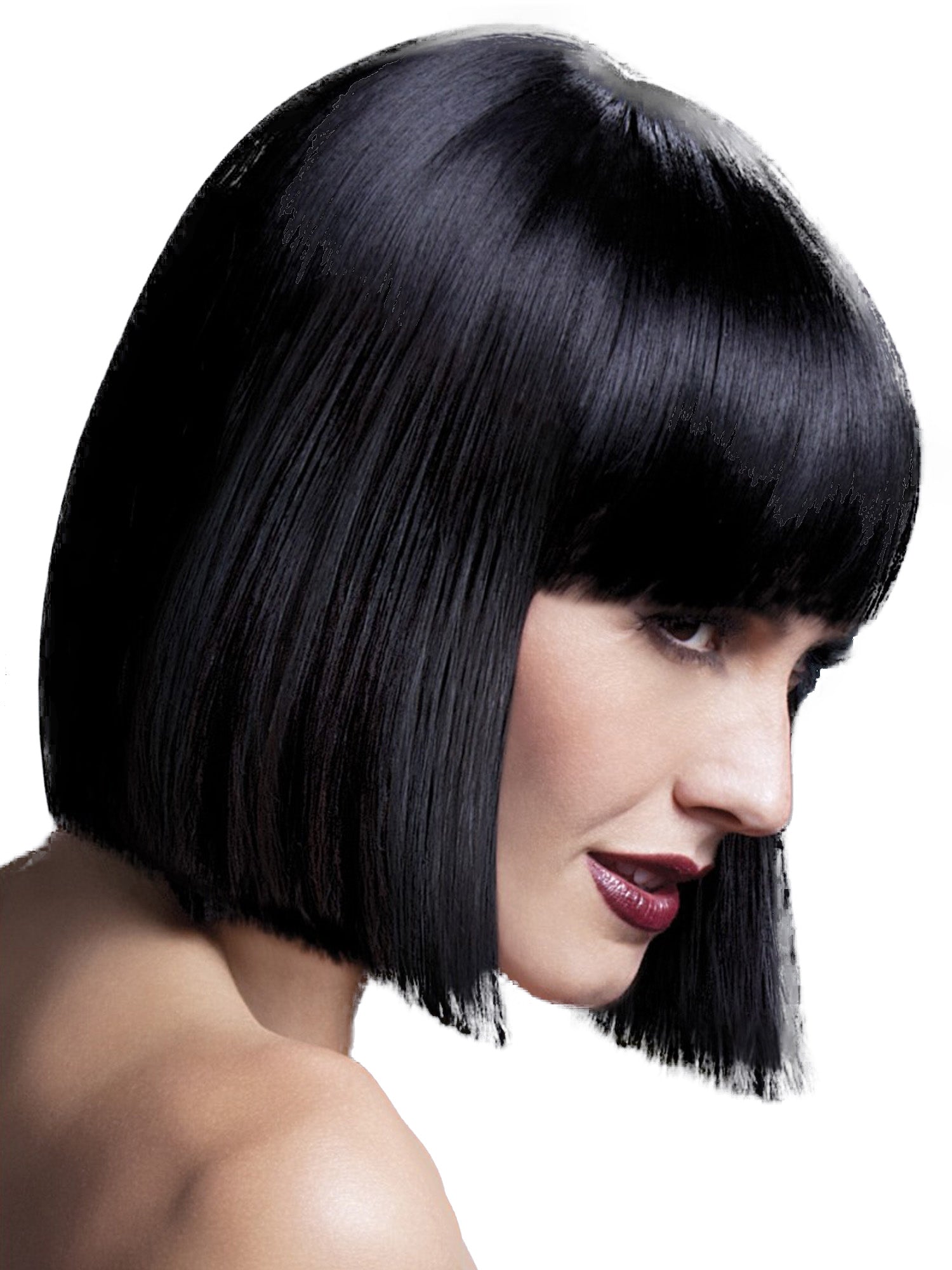 Lola Blunt Cut Bob Black