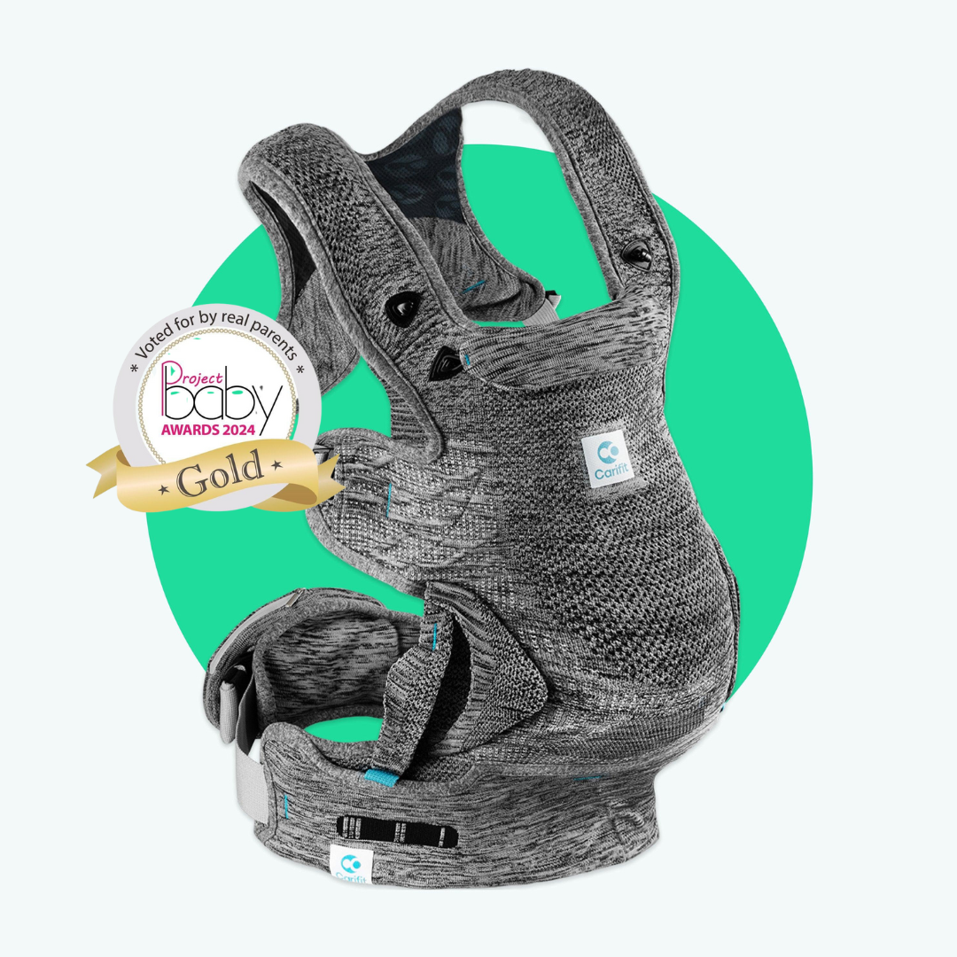 Carifit+ multi-position Baby Carrier - Cool Grey