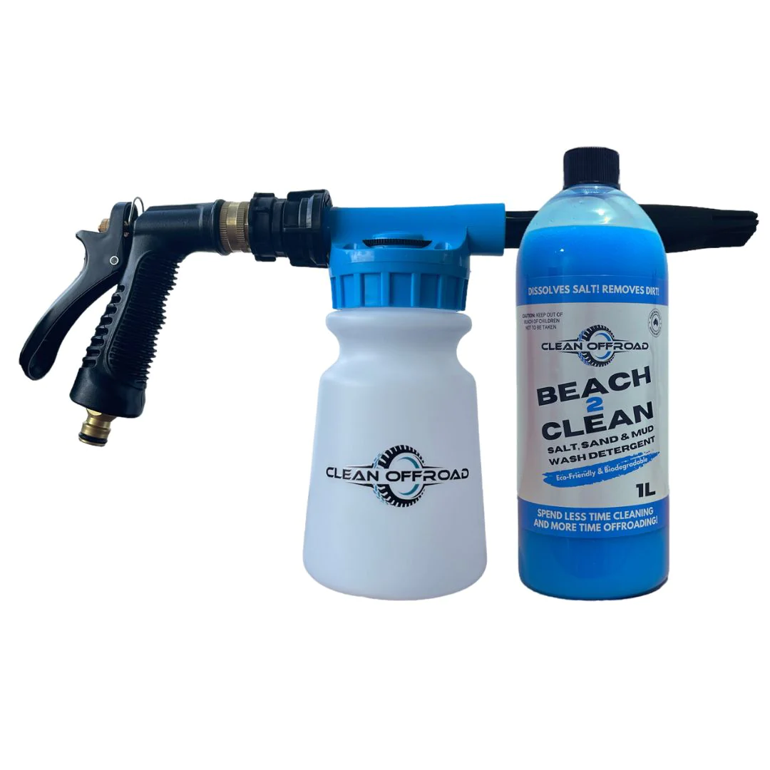 Foam Gun & Beach 2 Clean Combo