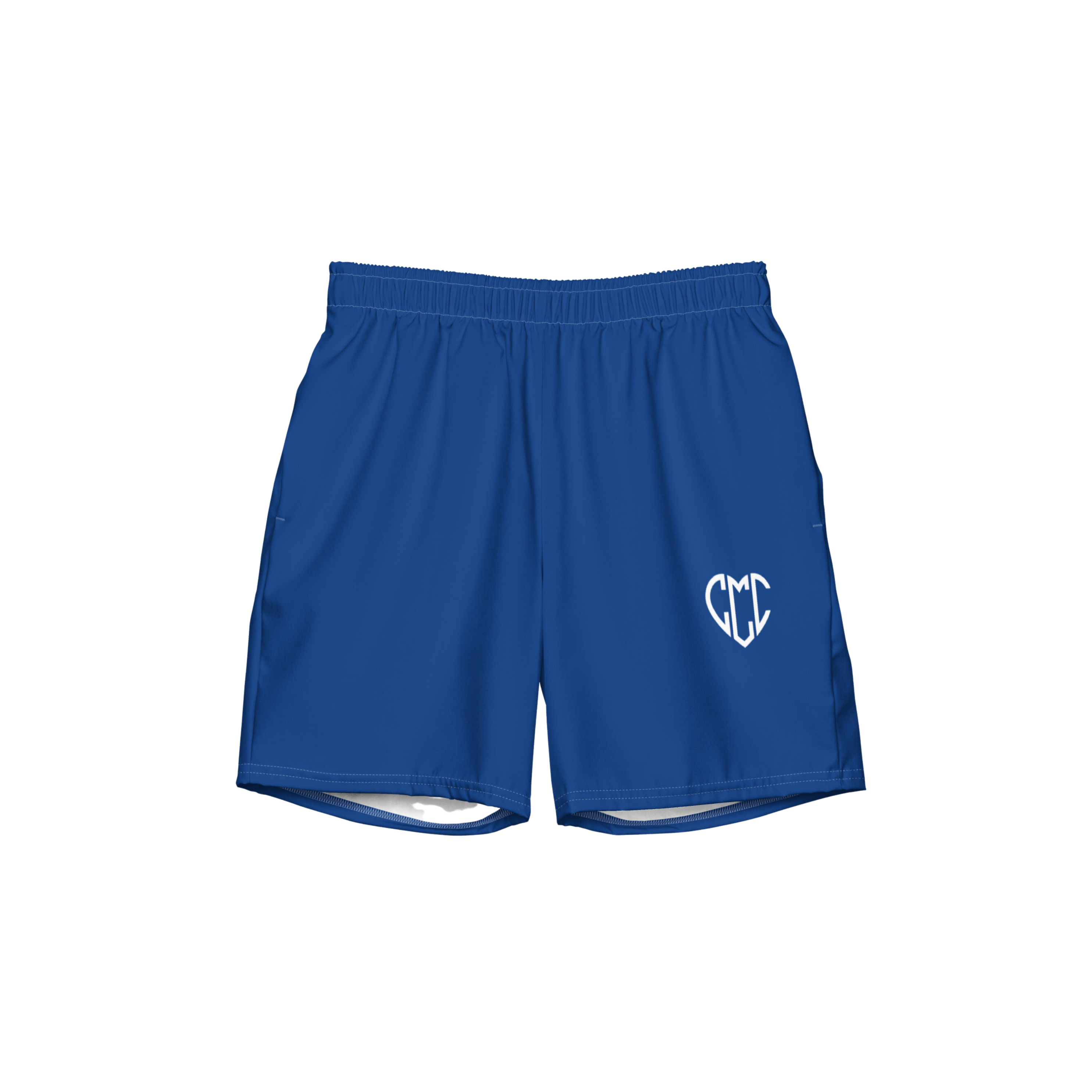 Navy swim trunks