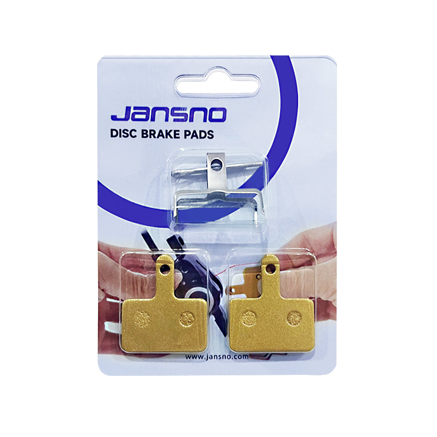 2 Pairs E-Bike Brake Pads Compatible Electric Bike Disc Brake Pads