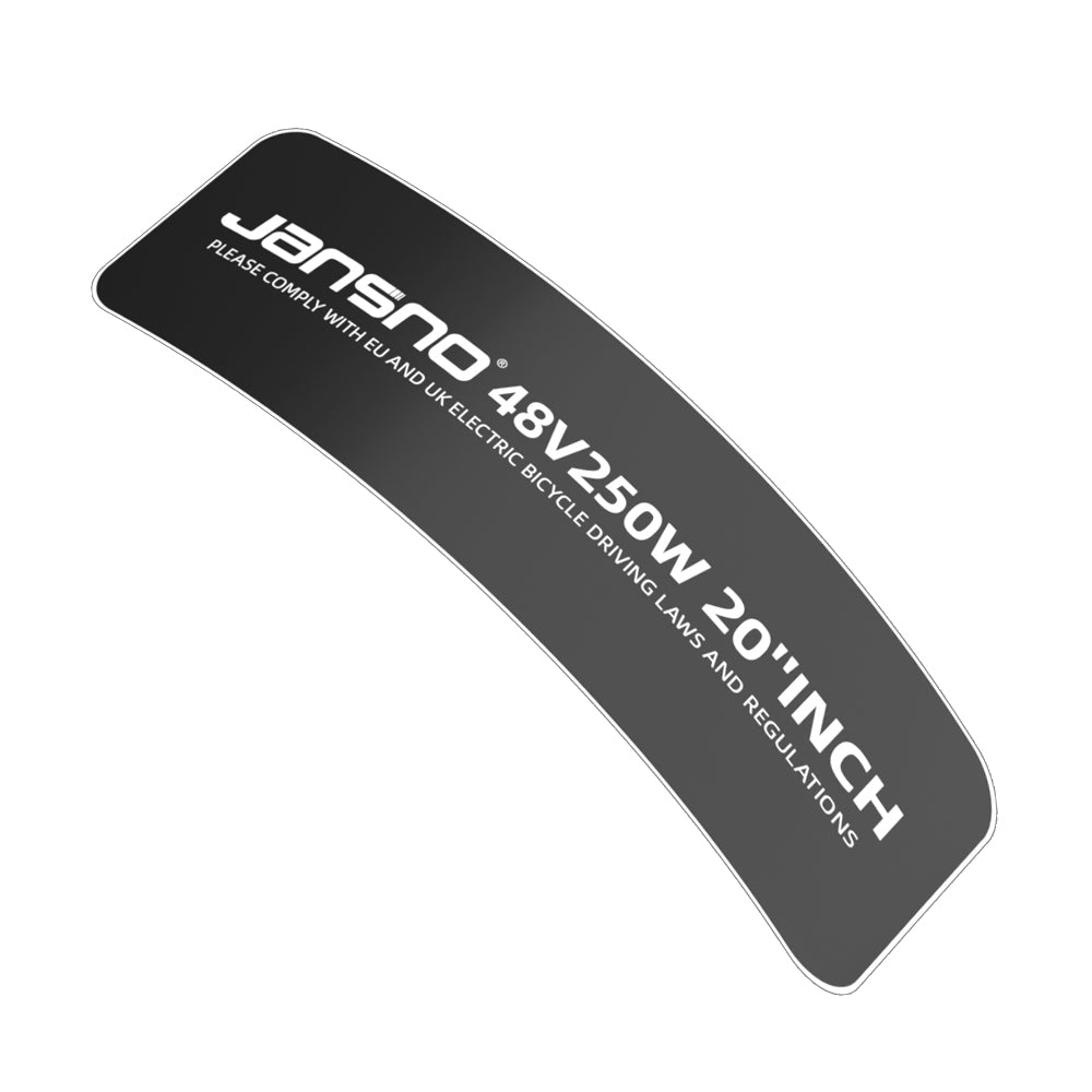 250W Motor Sticker Fit For Jansno X50 Electric Bike