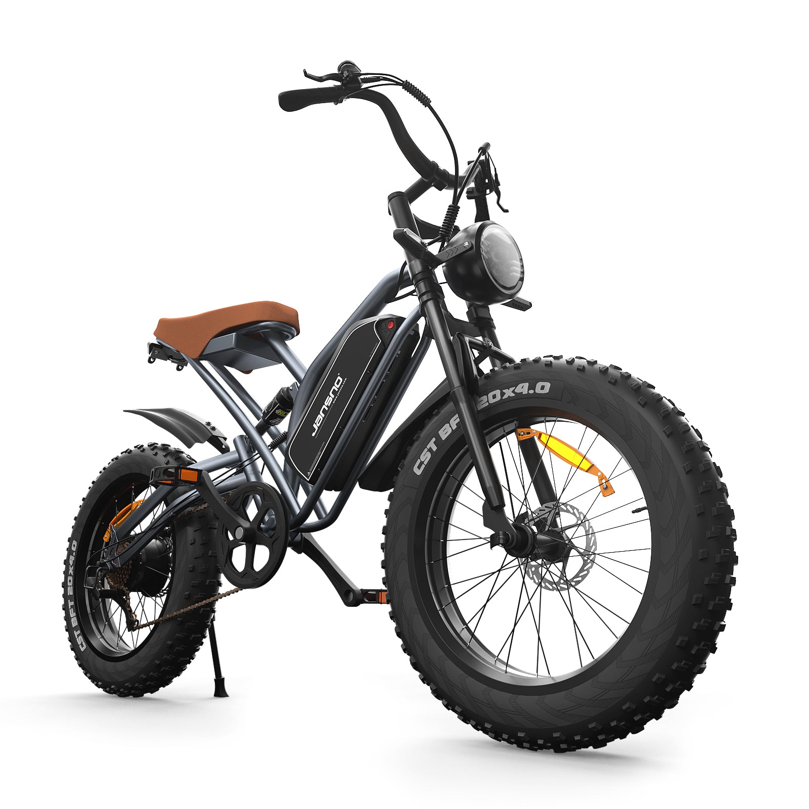 Jansno X50 750W Brushless Motor, Long-Lasting 48V 14A Battery Electric Bike