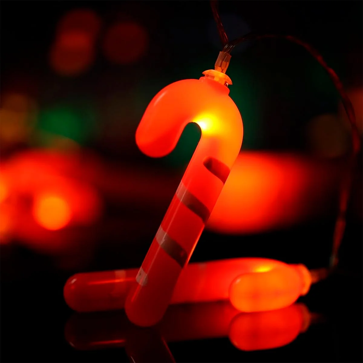 Guirnalda Led Navidad Bastones