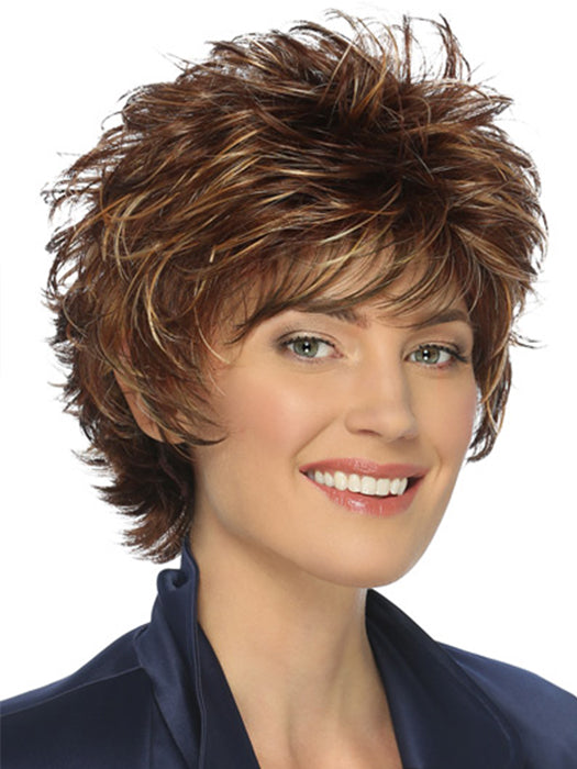 Boycuts Stylish Short Layered Synthetic Wig By imwigs®