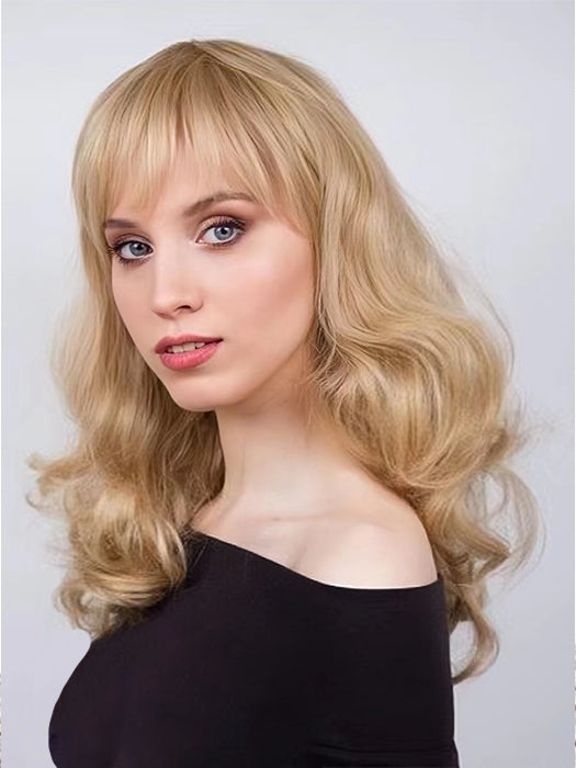Adorable Long Wavy Synthetic Wig By imwigs®