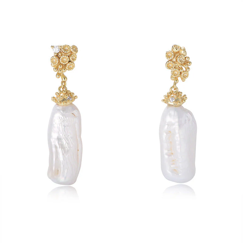 Baroque Pearl Earrings