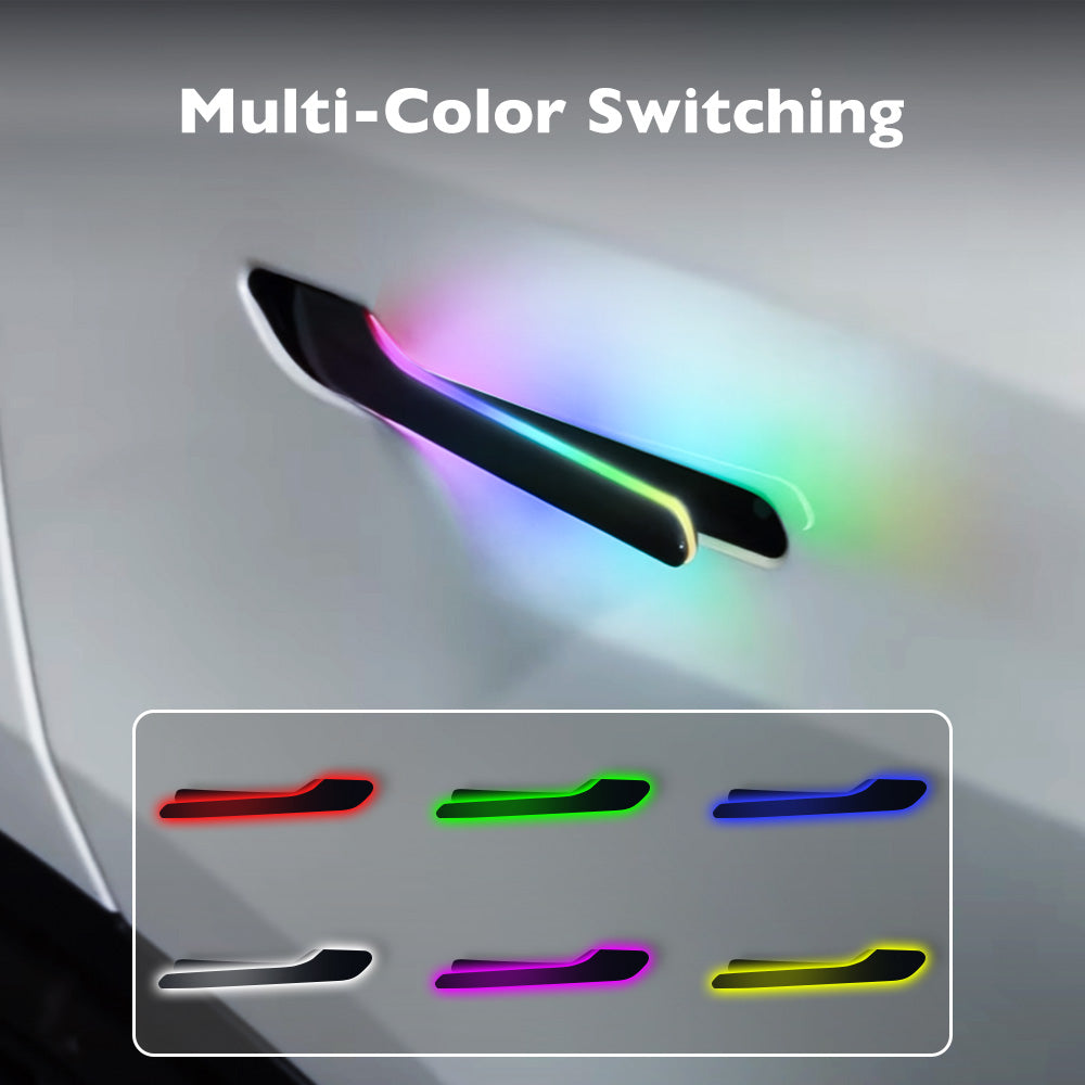 RGB Electric Door Handles for Tesla Model Y/Model 3