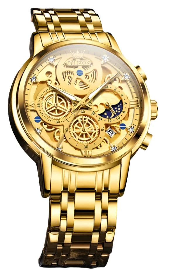 Golden Great Quartz Watch