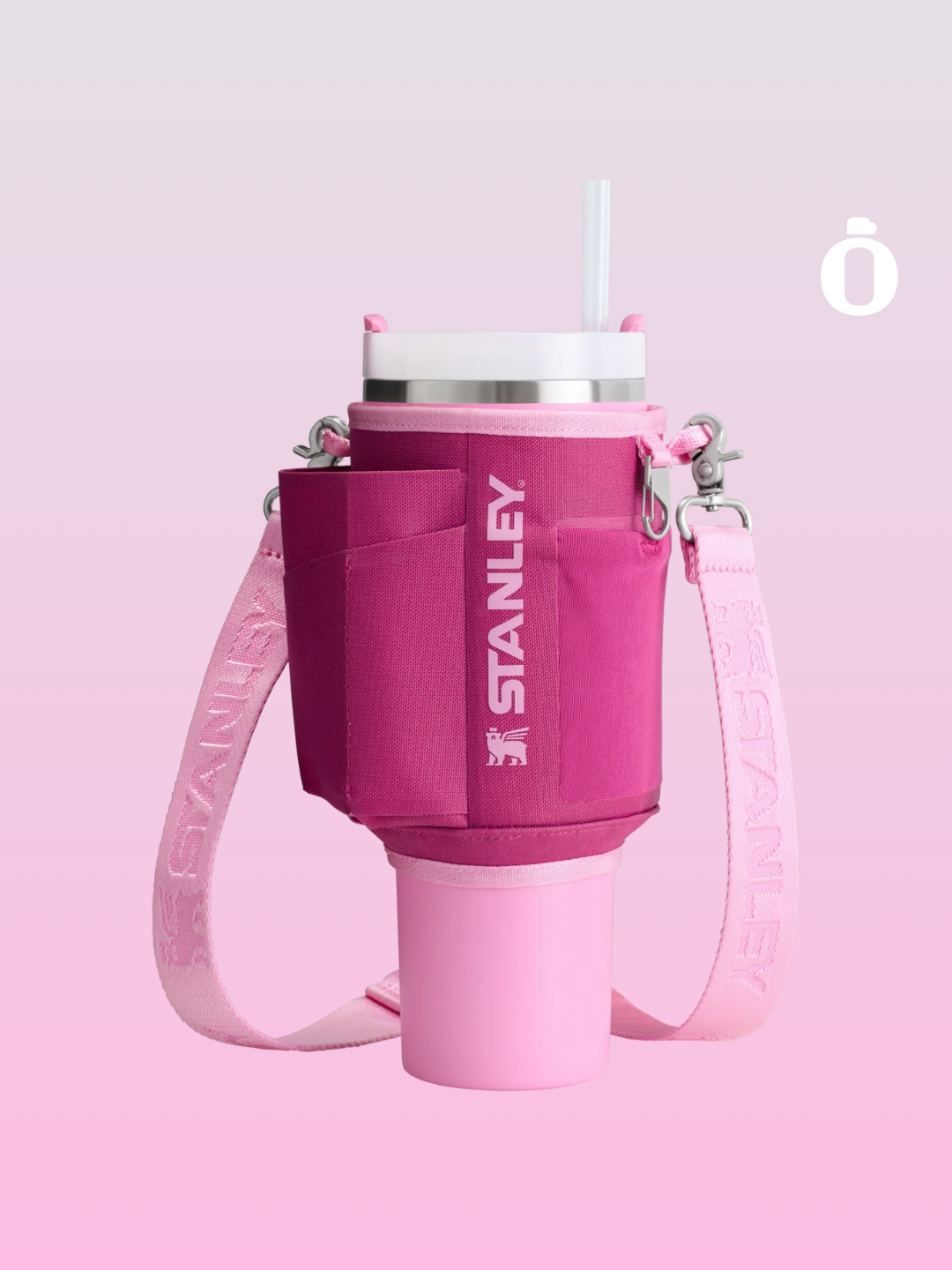 Stanley The All Day 40 Oz Quencher Carry-All | Fuchsia