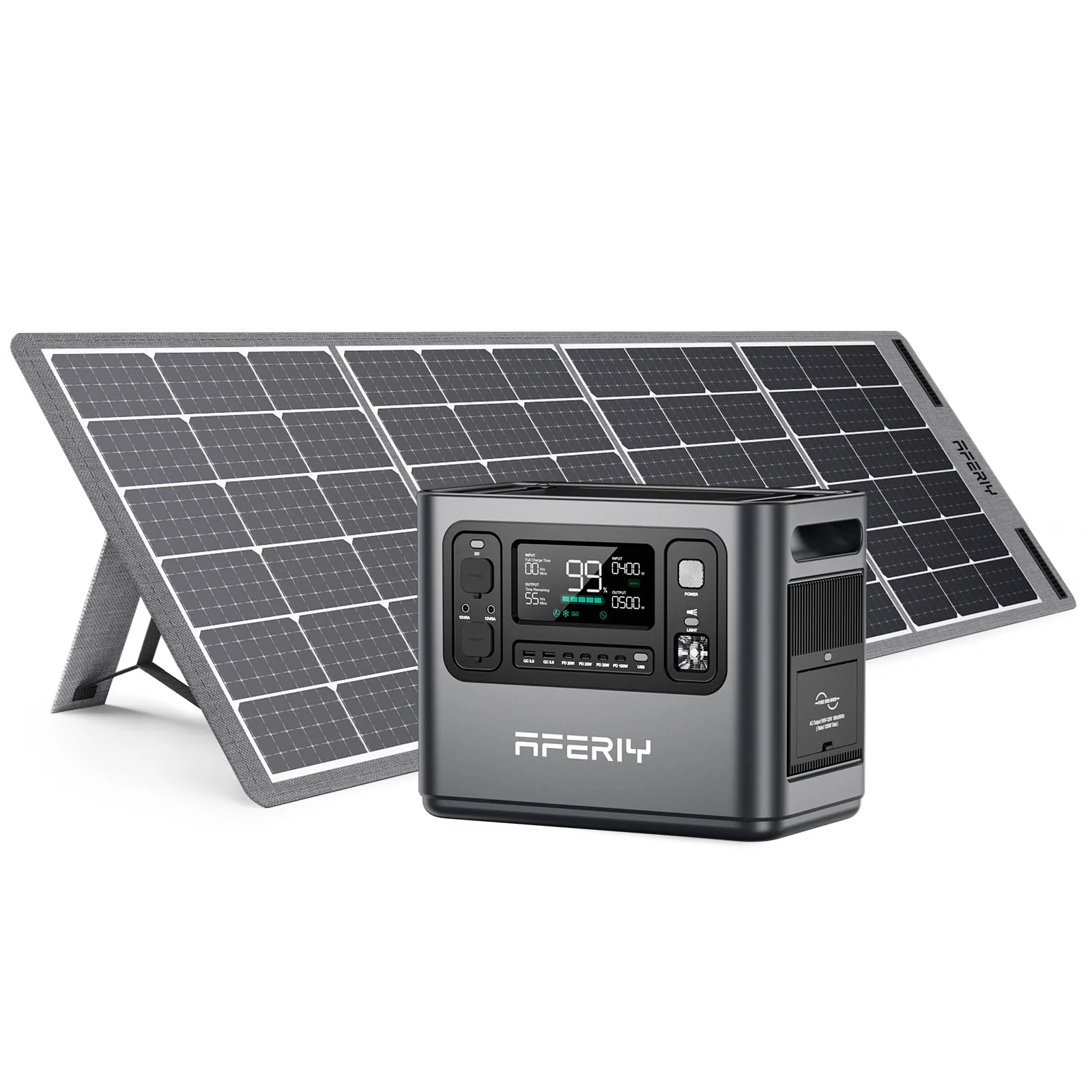 AFERIY P110-D 1200W Solar Generator Kit