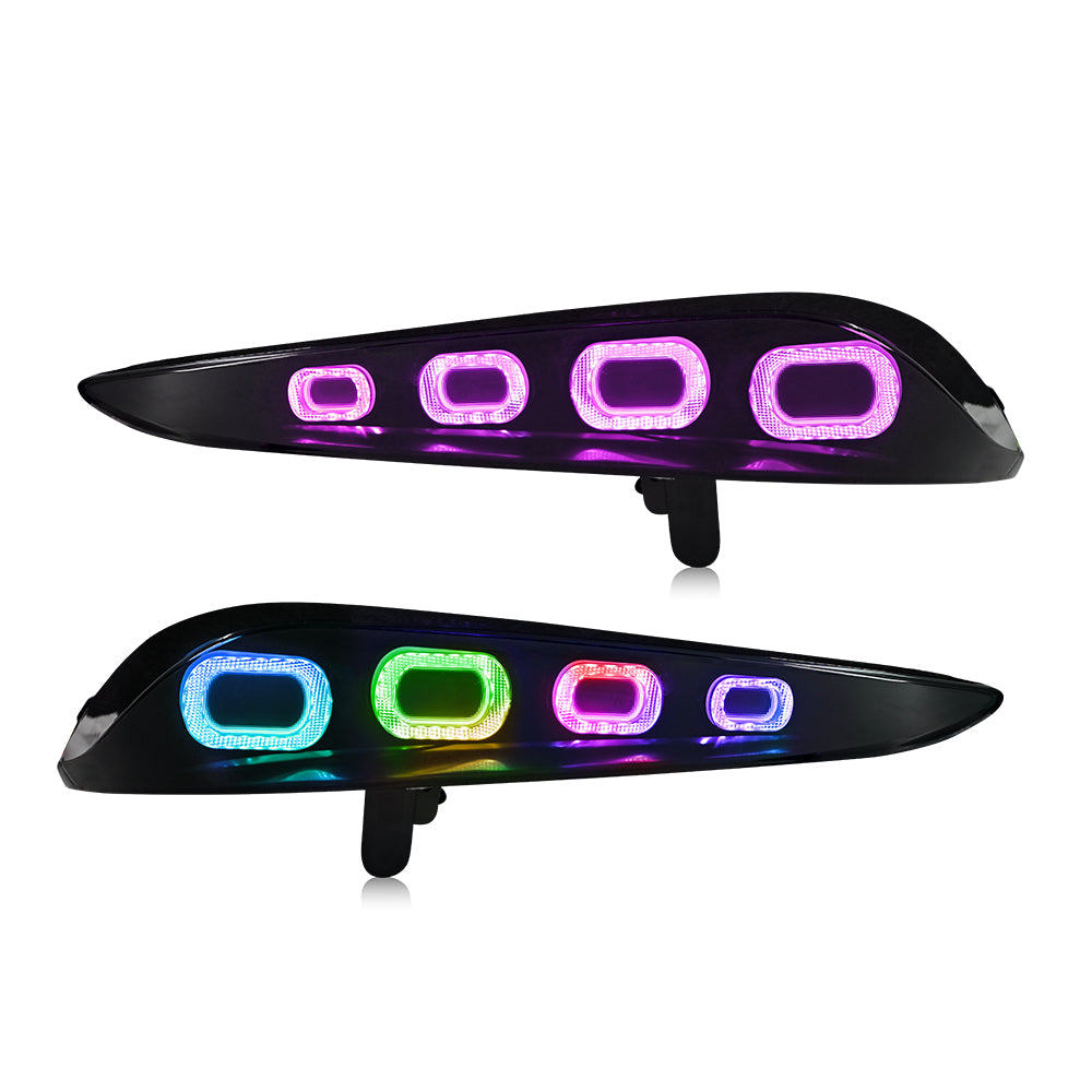 COOLDNA RGB Tail Light for 2020-2024 Toyota GR Supra A90 & A91 Start up Animation DRL Sequential Indicator Rear Lamp Assembly
