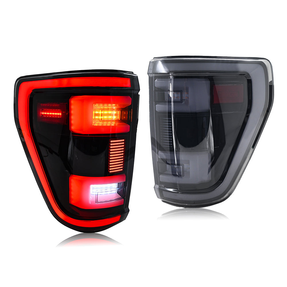COOLDNA Led Tail Light for 2021-2024 Ford F-150 F150 XL STX