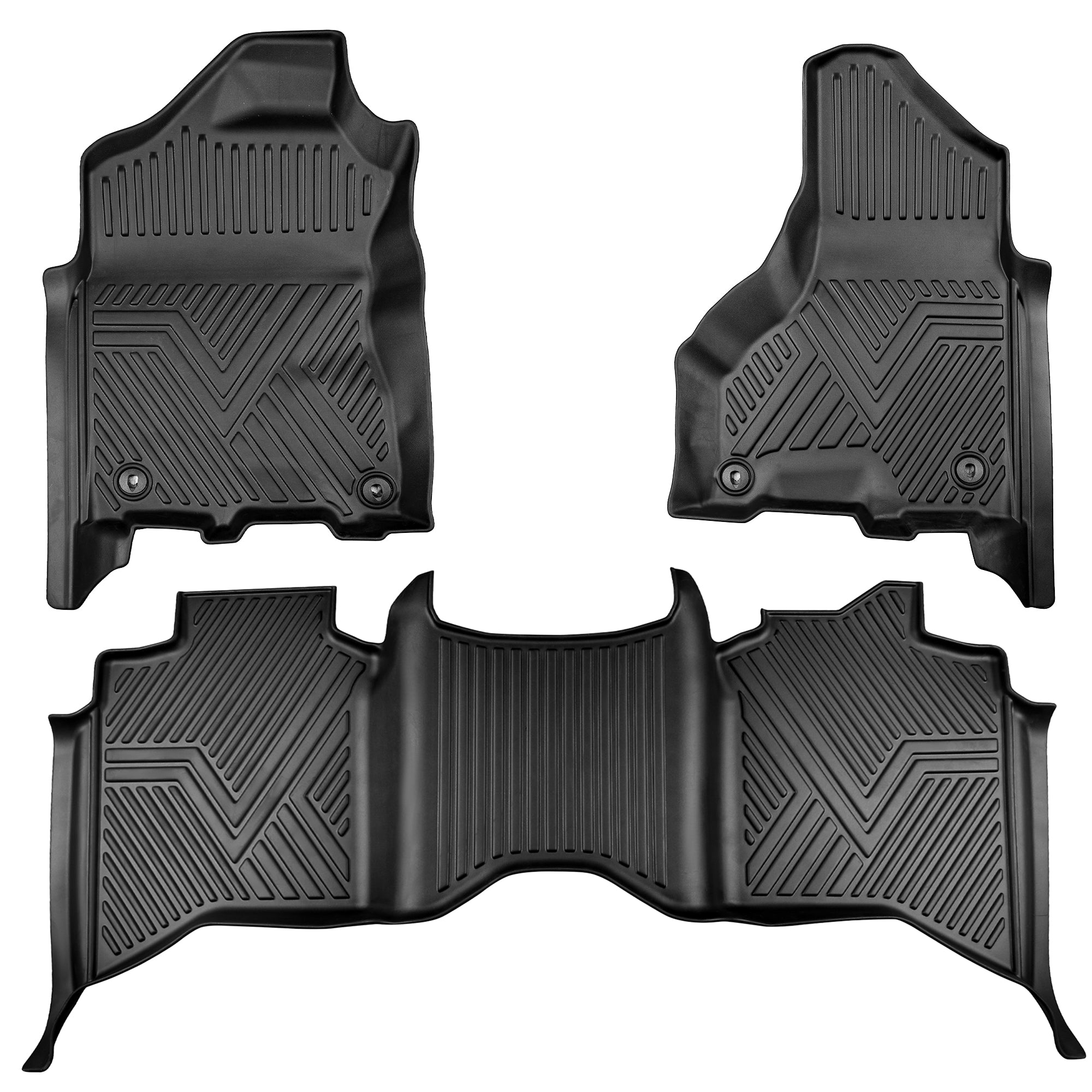 Yotruth Floor Mats for 2013-2018 Dodge Ram 1500/2500/3500 Crew Cab & 2019-2024 Ram 1500 Classic Crew Cab