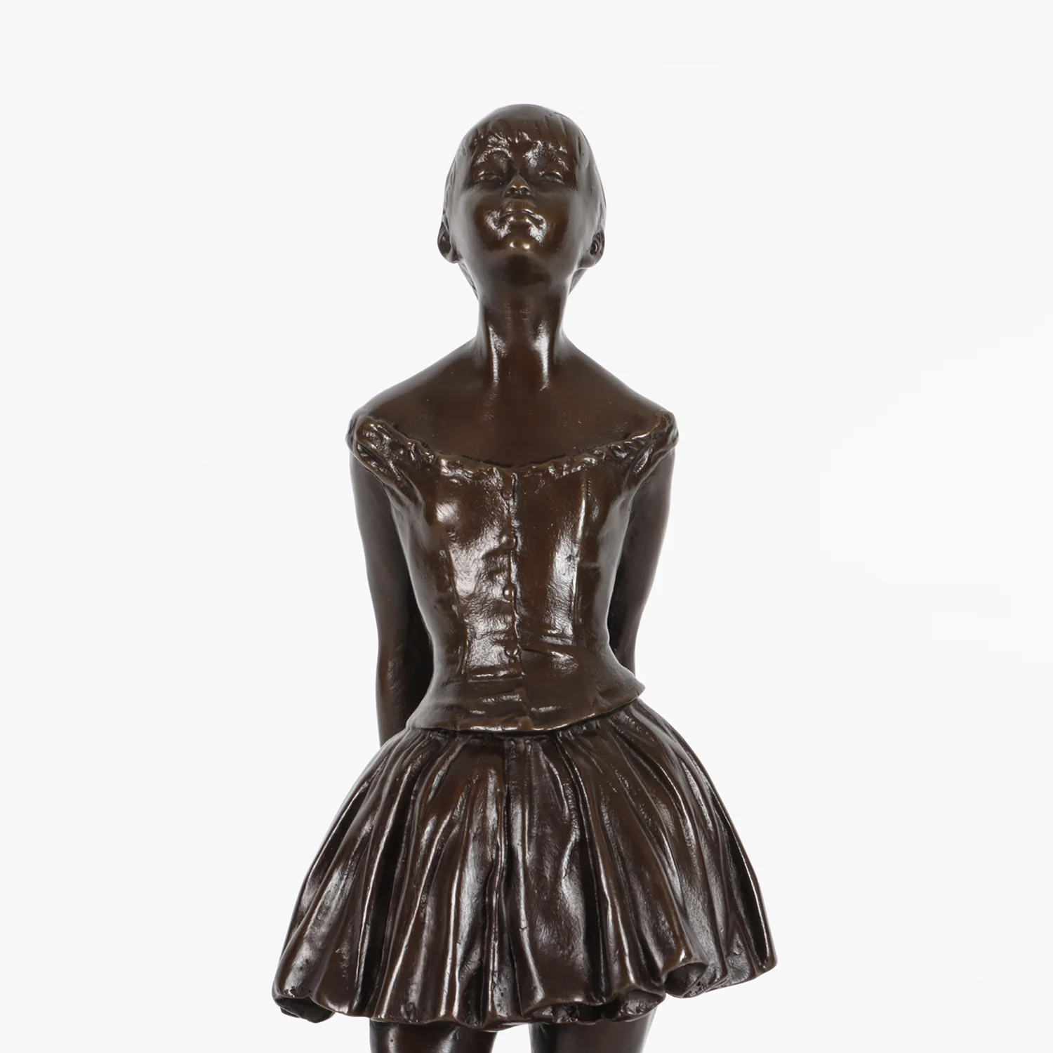 Bronze Degas' Little Dancer Aged Fourteen Statue - Elegant Ballerina Art Sculpture