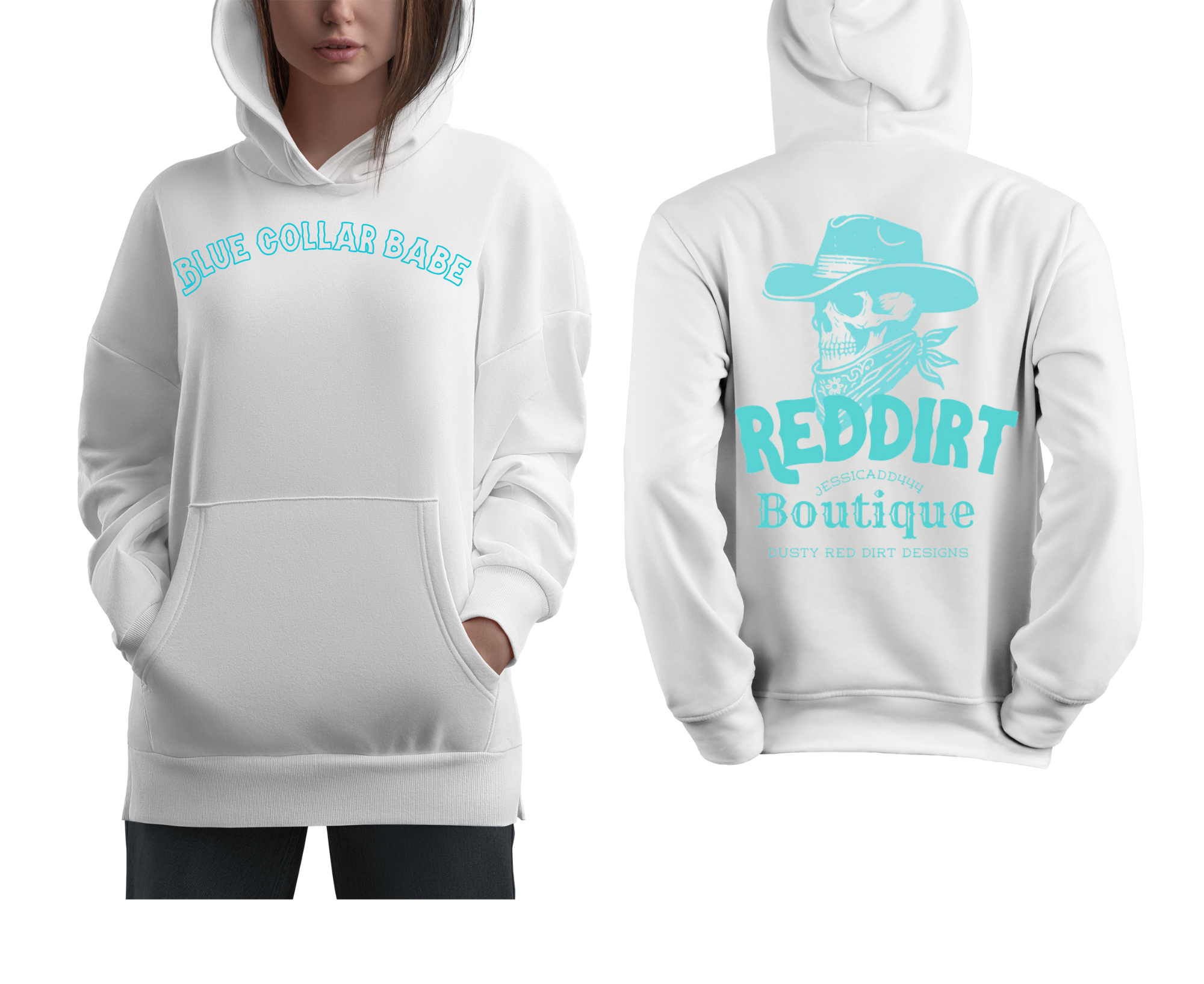 Blue Collar Babe Hoodie