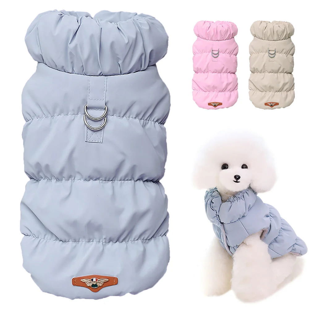 Soft Winter Coat for Dogs: Padded Jacket for Small & Medium Breeds