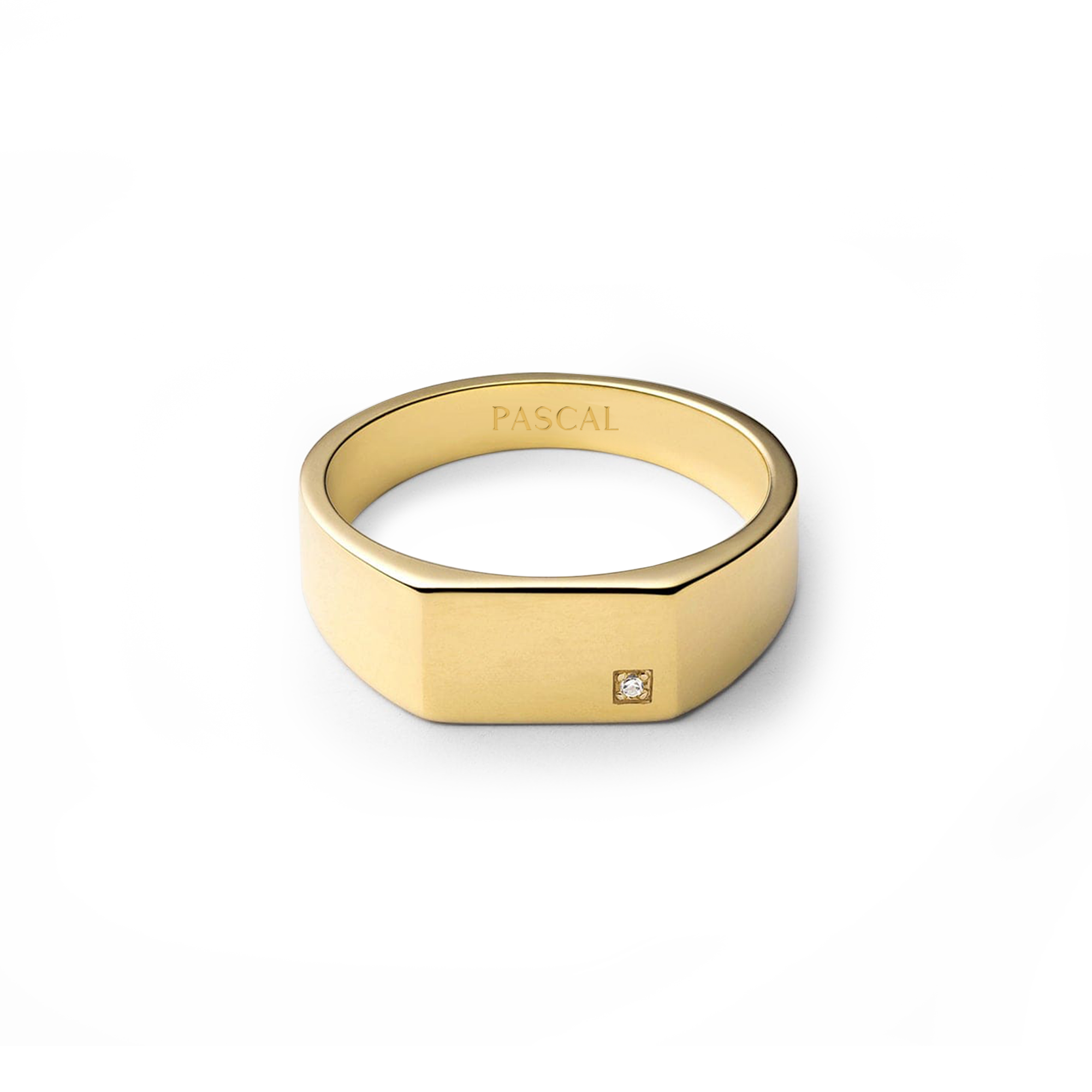 Geo Signet Ring