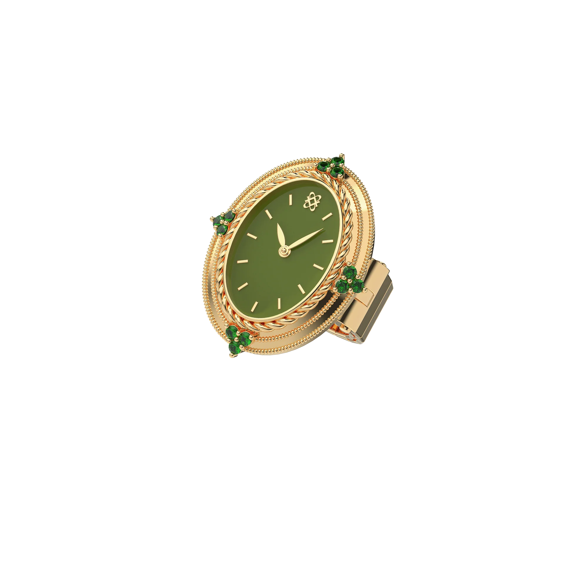 Victorian Revival Watch Ring