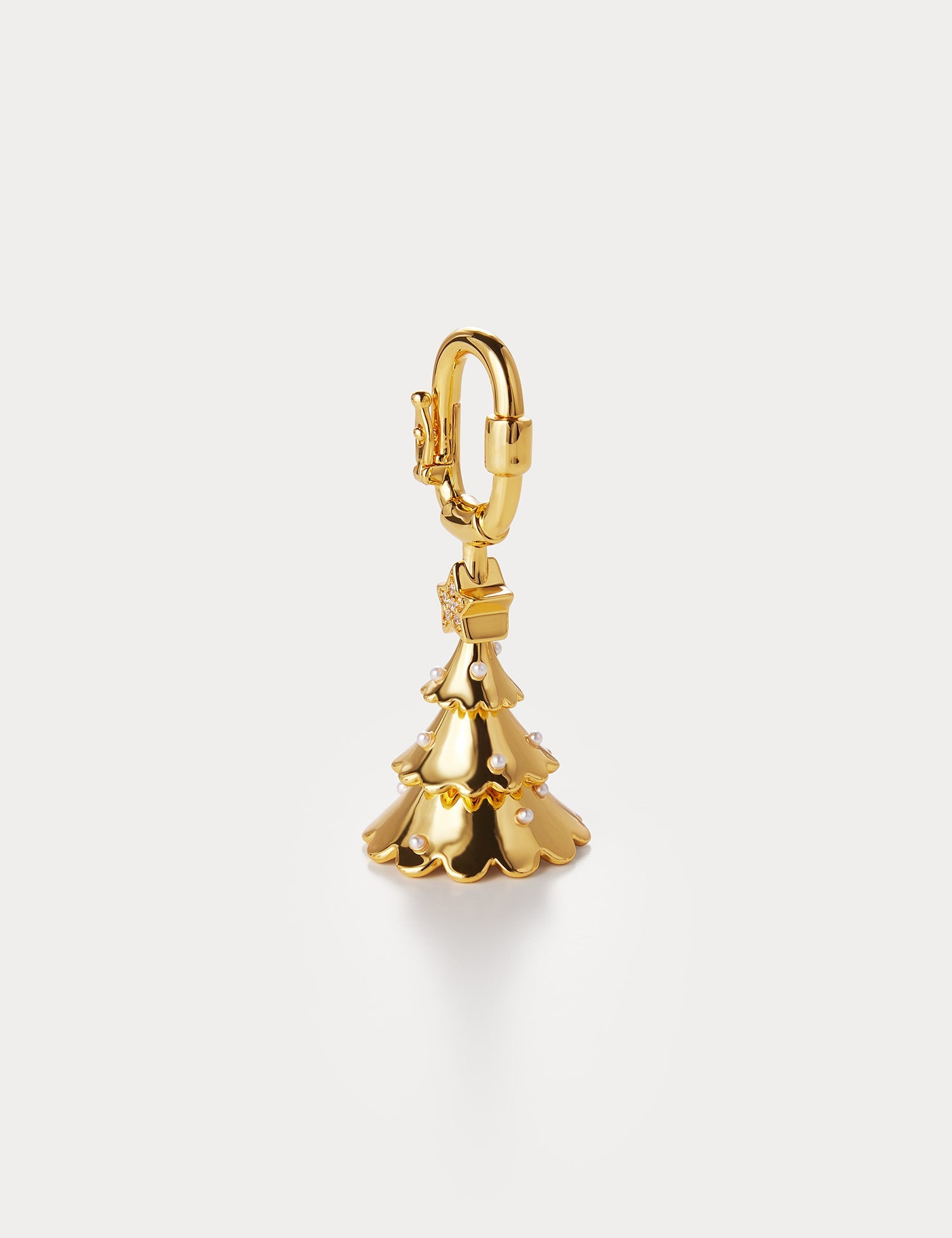 Classic Gold—Christmas Tree Bag Charm