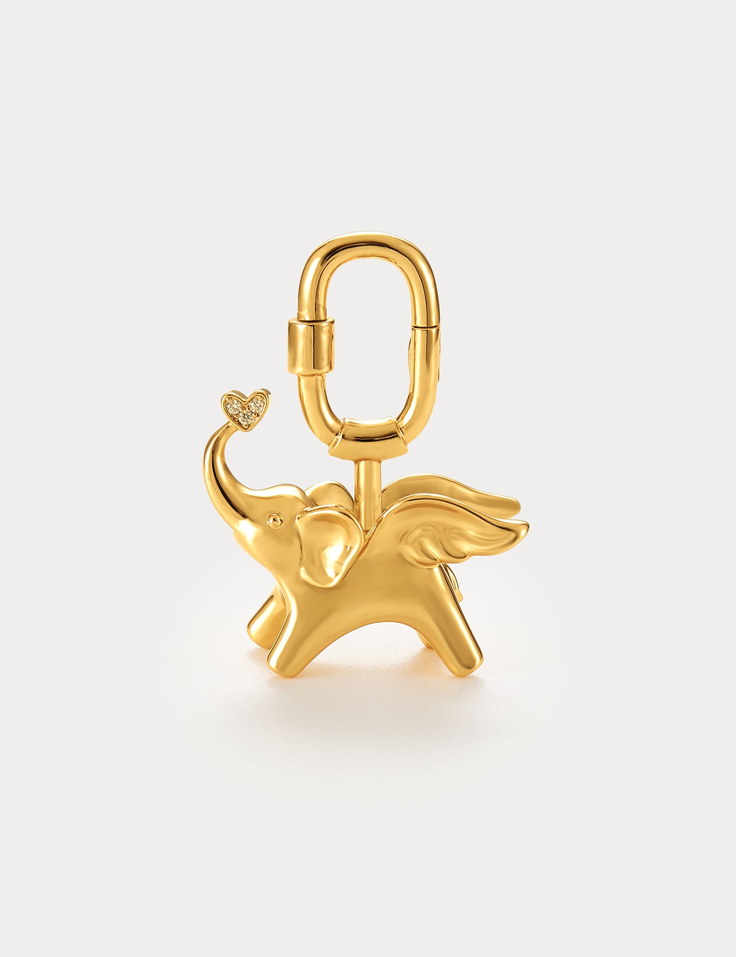 Classic Gold—Soar Elephant Bag Charm