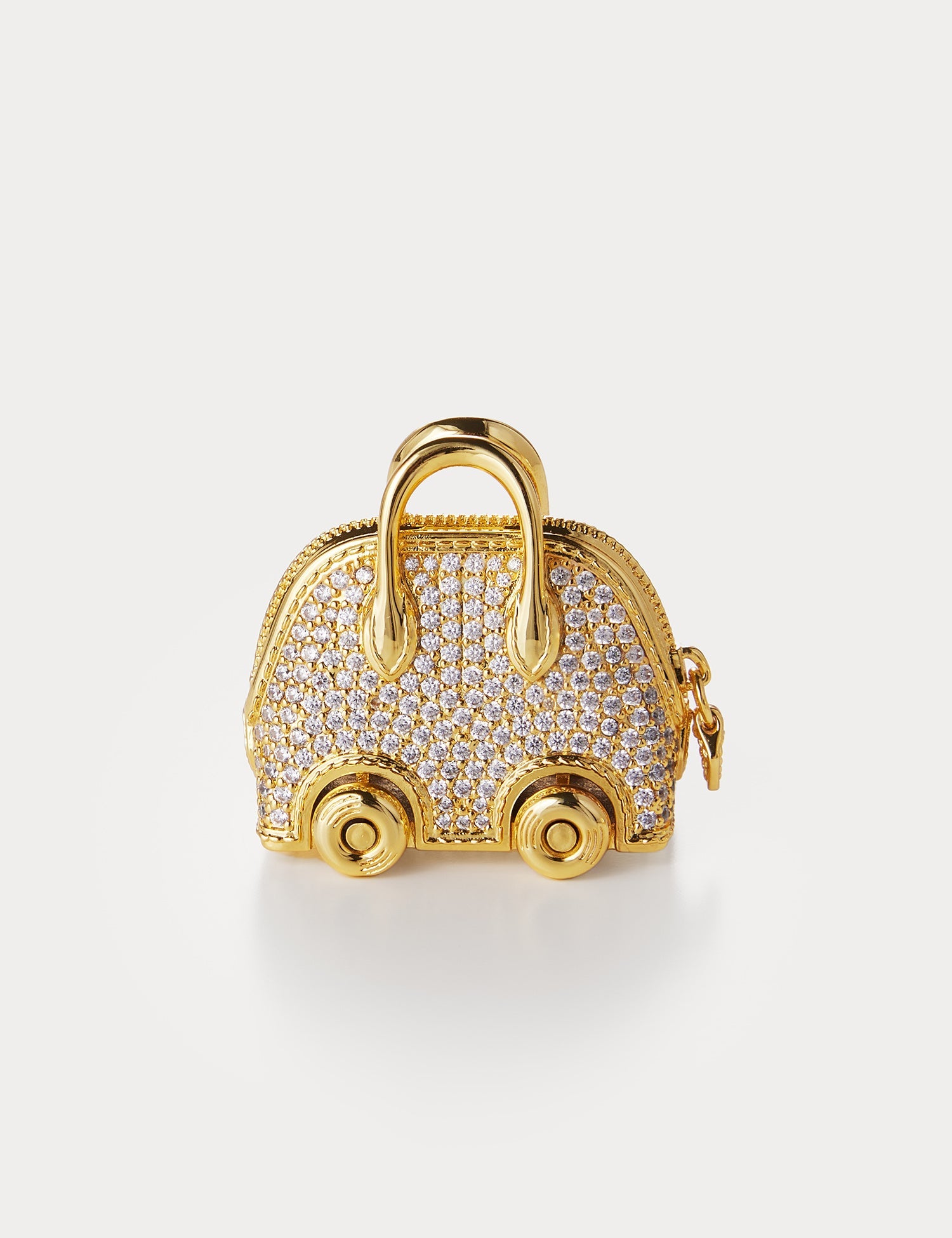 Sparkle Gold—Bolide On Wheels Bag Charm